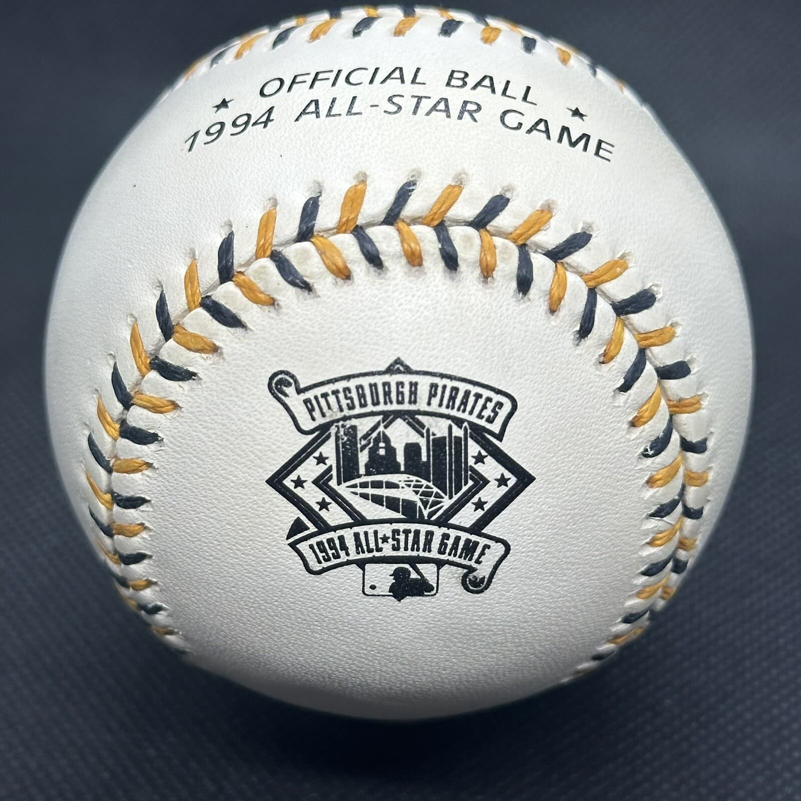 1994 All Star Game Rawlings Official Logo Baseball Commem Pirates ORIGINAL!