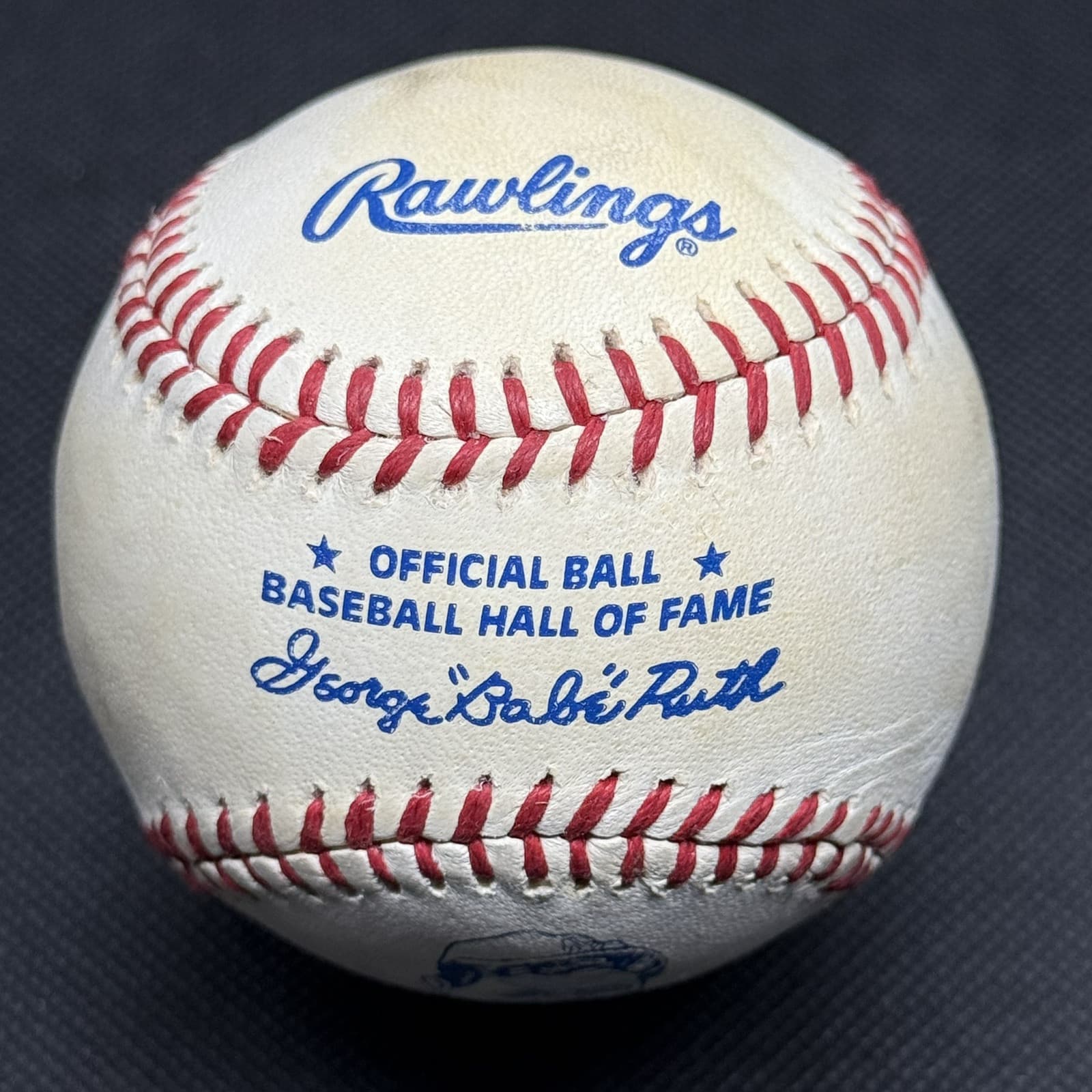 Babe Ruth Hall of Fame Rawlings Official Logo Baseball Commemorative Yankees - image 5