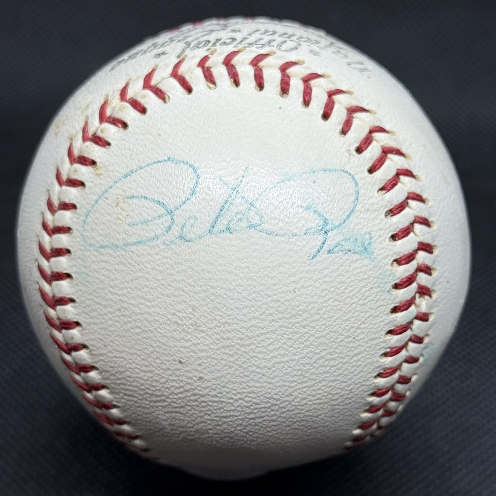 Edd Roush Pete Rose Ted Klu Cincinnati Reds 100th Multi Signed Baseball JSA LOA - image 5
