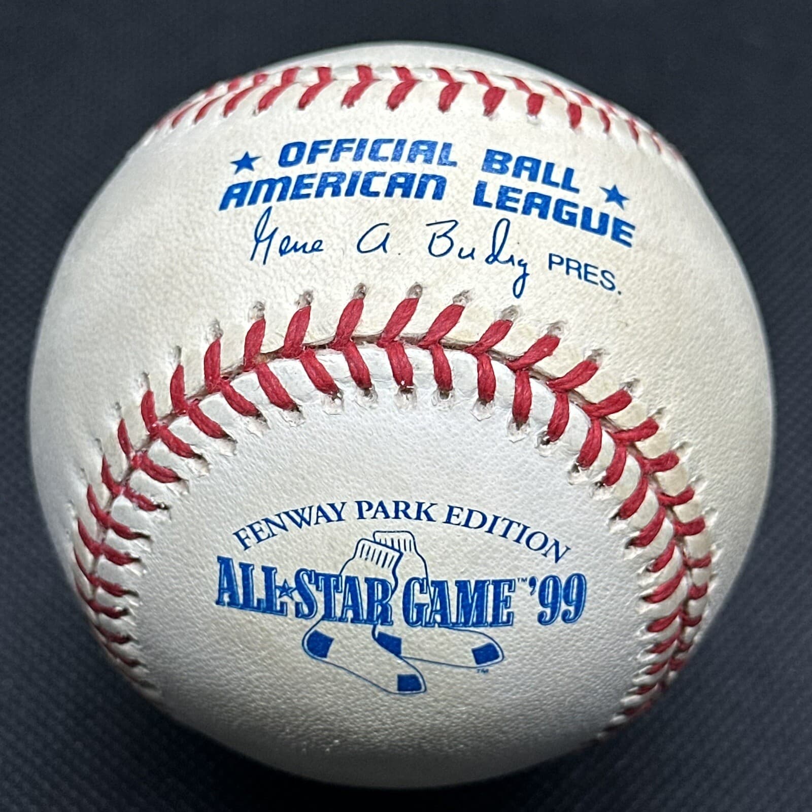 Jim Rice MVP 78 Signed Baseball Boston Red Sox Fenway Park All Star Game Logo! - image 2