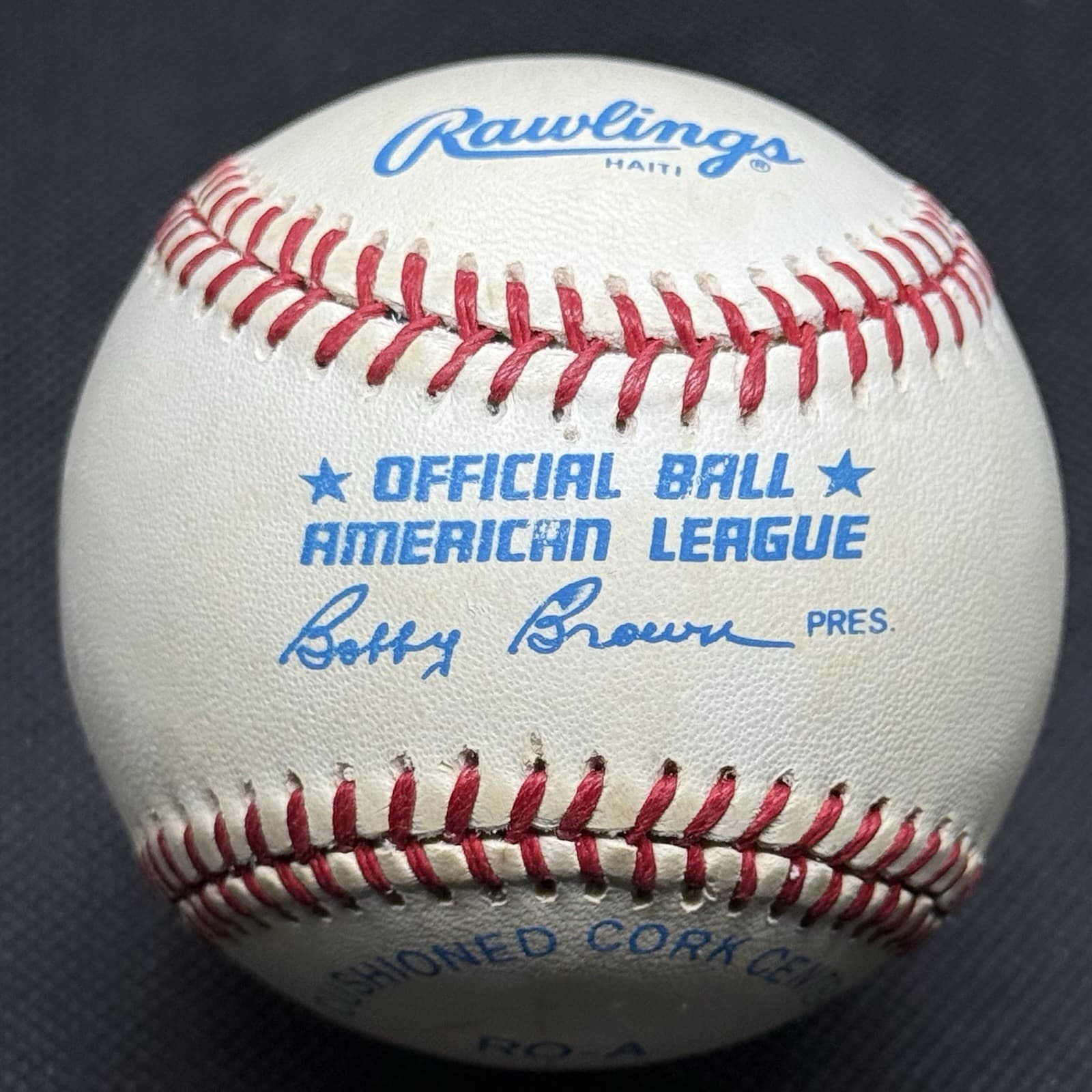 Rickey Henderson Signed Baseball Oakland A's New York Mets Yankees HOF - image 2