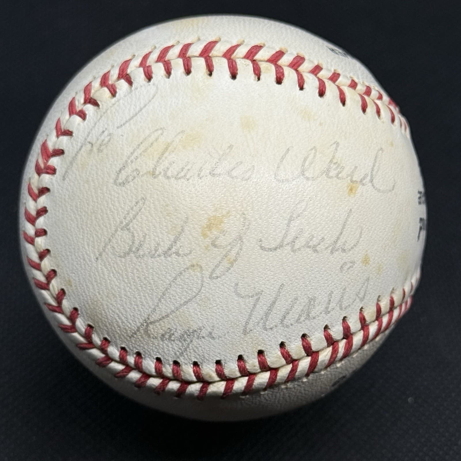 Roger Maris Single Signed Baseball JSA LOA New York Yankees HOF??