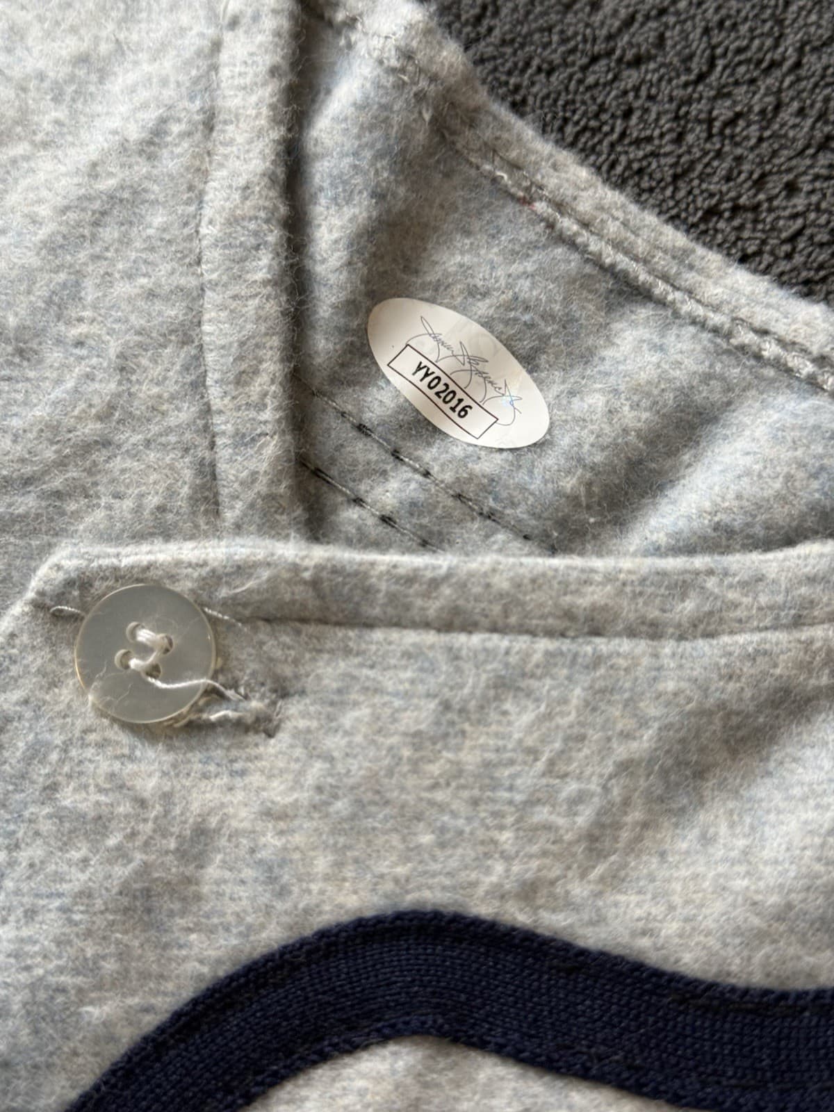 Joe Sewell Signed Vintage New York Yankees Jersey Baseball JSA COA HOF - image 3