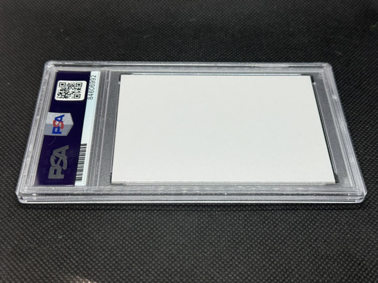 Bob Murphy Signed Cut Auto Index Card PSA DNA COA Slabbed Mets Hall of Fame - image 2