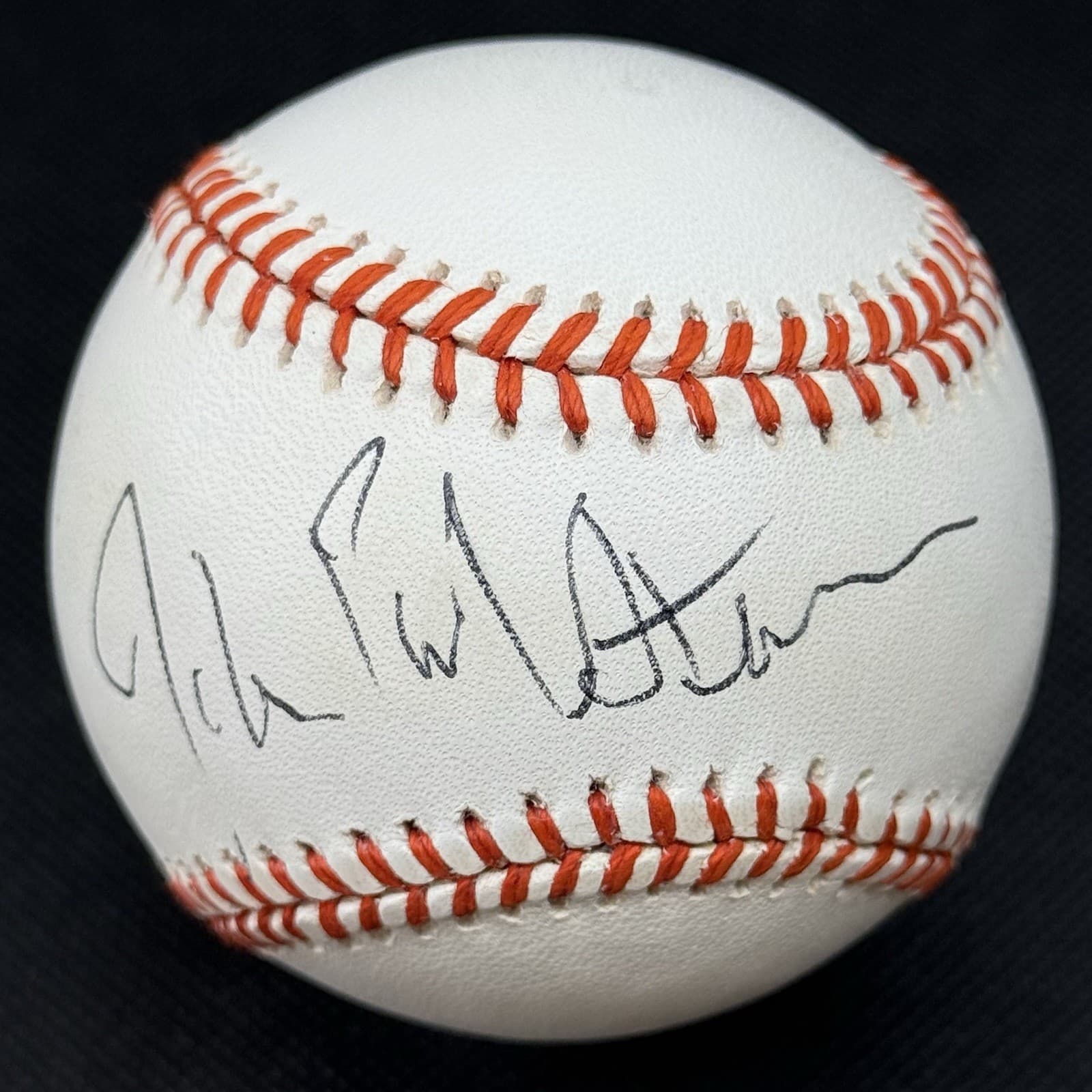 John Paul Stevens Signed Baseball SCOTUS Justice Witness Babe Ruth Called Shot 