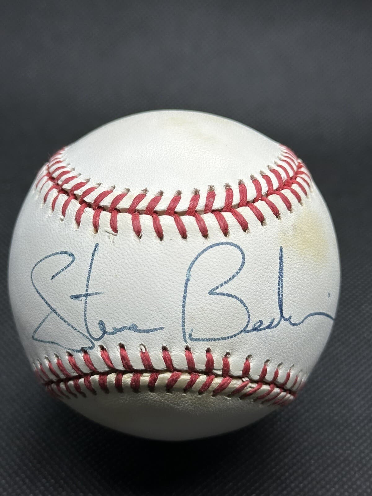 Steve Bedrodrian Signed Baseball Atlanta Braves Philadelphia Phillies Cy Young