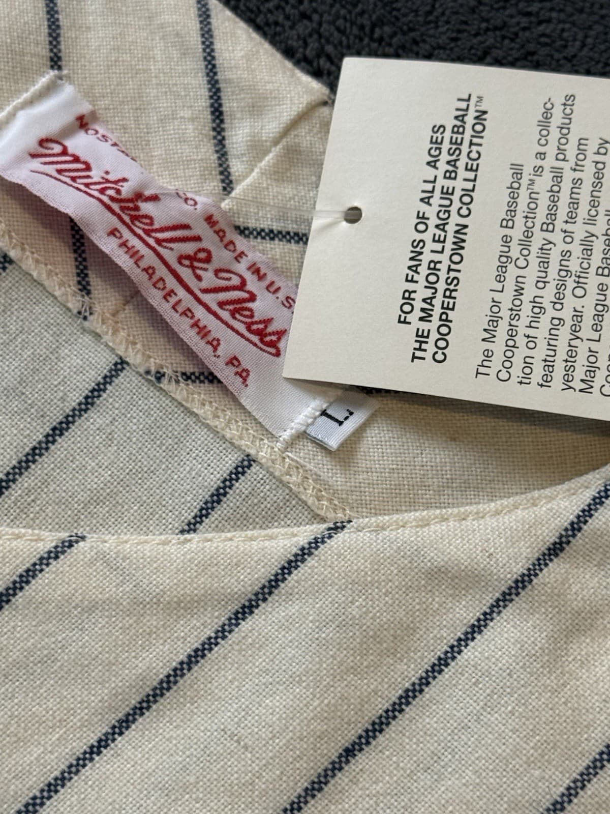 Whitey Ford HOF 74 Signed Authentic New York Yankees Mitchell Ness Jersey PSA - image 4