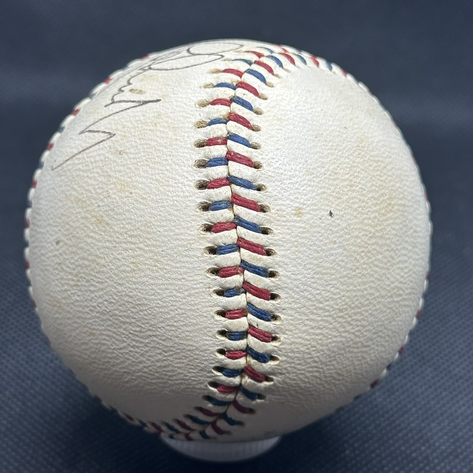RARE 1970 National League Charles Feeney 5X Spalding Prototype Baseball - image 5