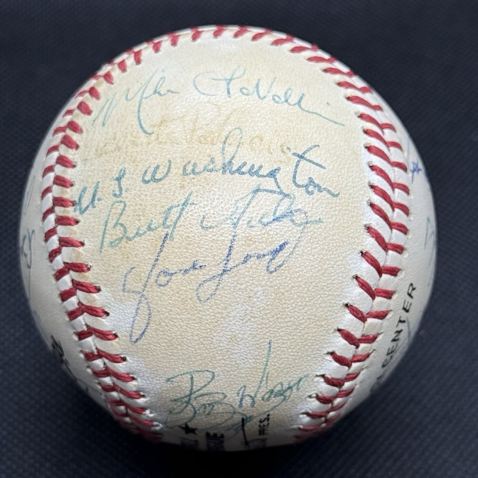 EARLY BARRY BONDS 1987 Pittsburgh Pirates Team Signed Baseball JSA LOA - image 4