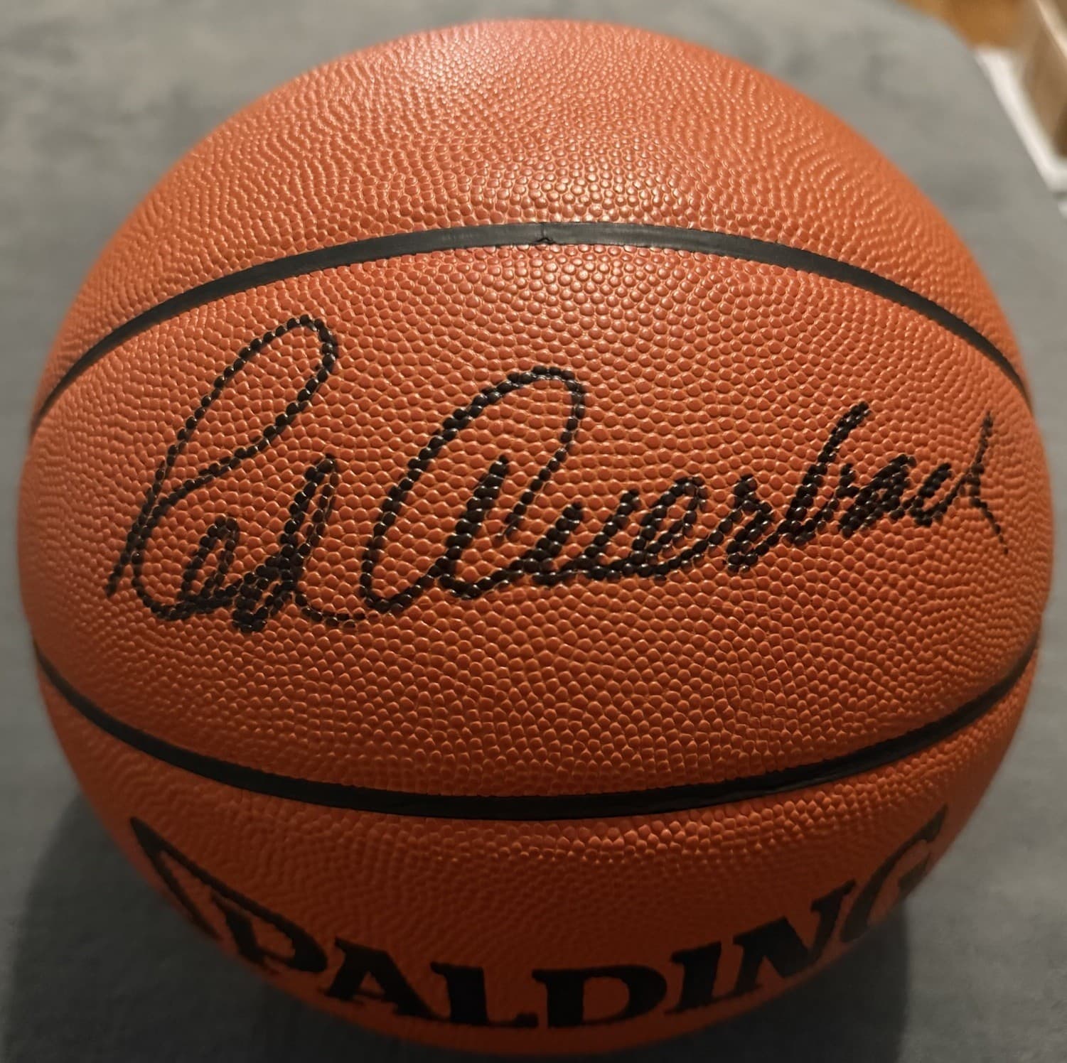 Red Auerbach Signed Basketball Spalding Official NBA HOF Boston Celtics JSA LOA