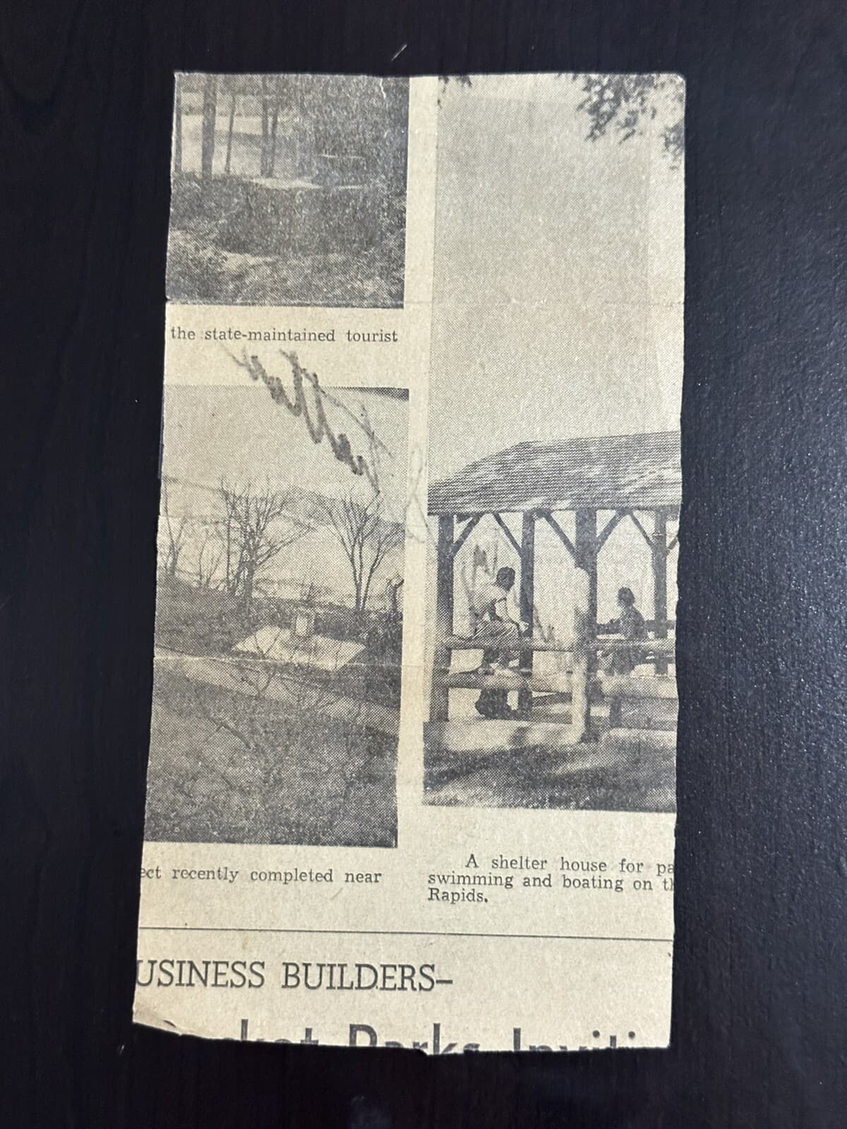 Monty Stratton Signed Newspaper Photo Cut 4x7 Monty Stratton Story White Sox - image 2