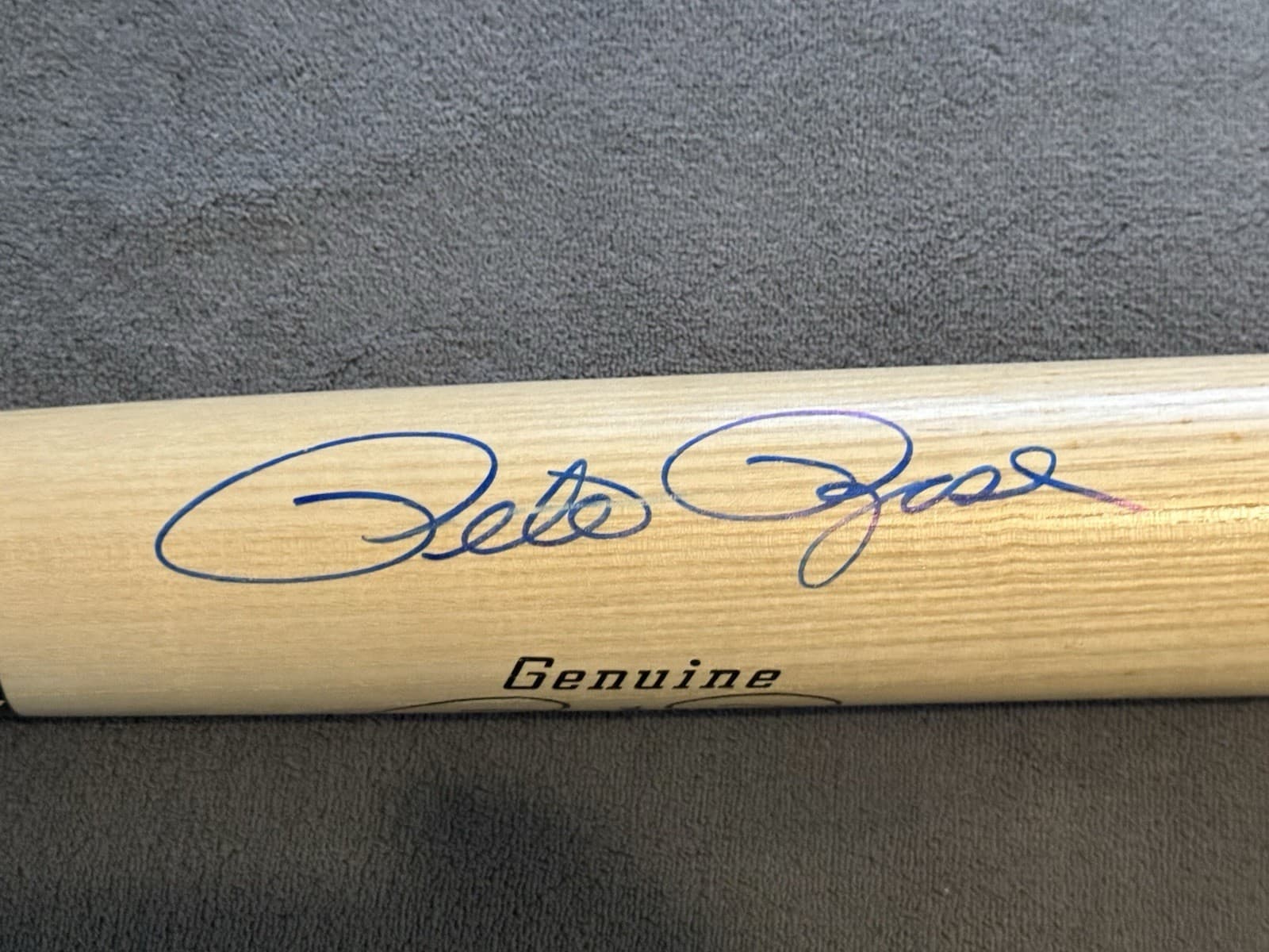 Pete Rose Signed Mizuno Model Bat Full Sized Cincinnati Reds HUGE! HOF? - image 2