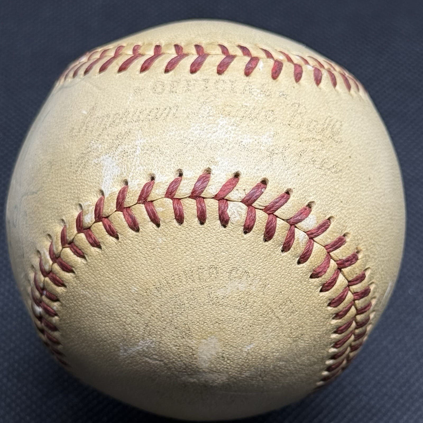 1950s Ted Williams OAL Harridge Playing Era Signed Baseball JSA LOA - image 2