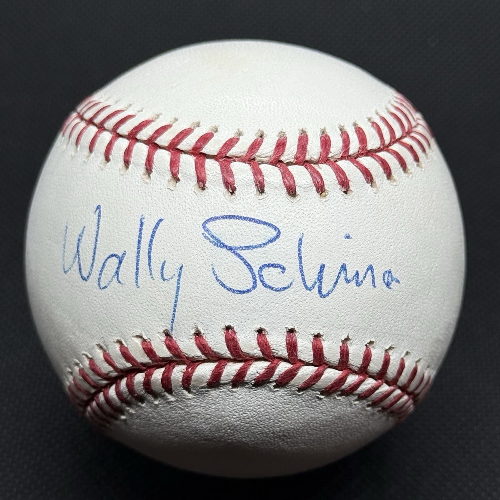 Wally Schirra Apollo 7 Signed Baseball Astronaut Moon Mercury 7 Gemini
