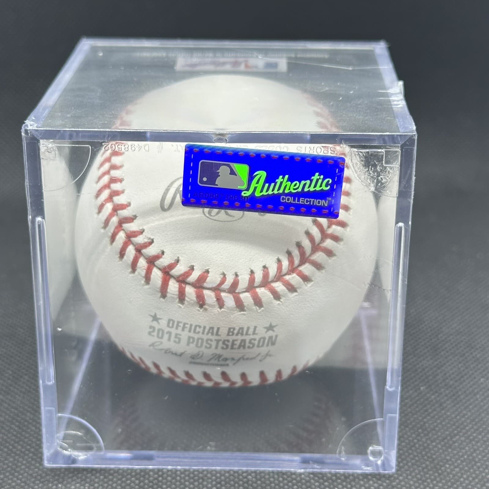 2015 Postseason Rawlings Official Logo Baseball Commem SEALED Mets Royals Cubs - image 2