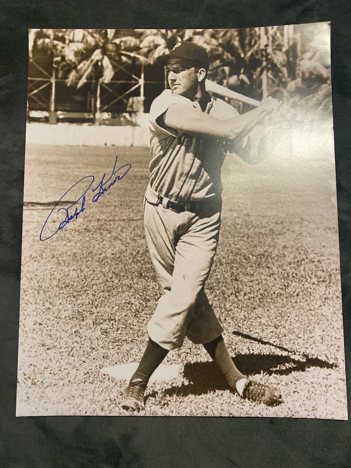 Ralph Kiner Signed 16x20 Photo Pittsburgh Pirates Hall of Fame