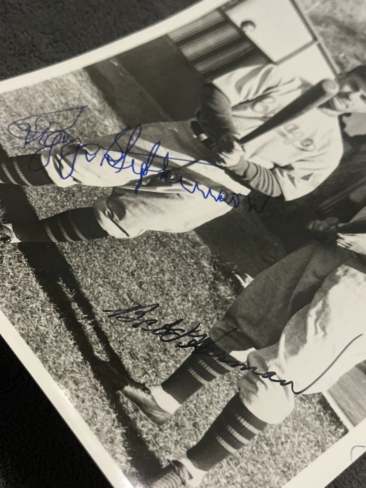 Riggs Stephenson Babe Herman Signed 8x10 Photo JSA LOA - image 2