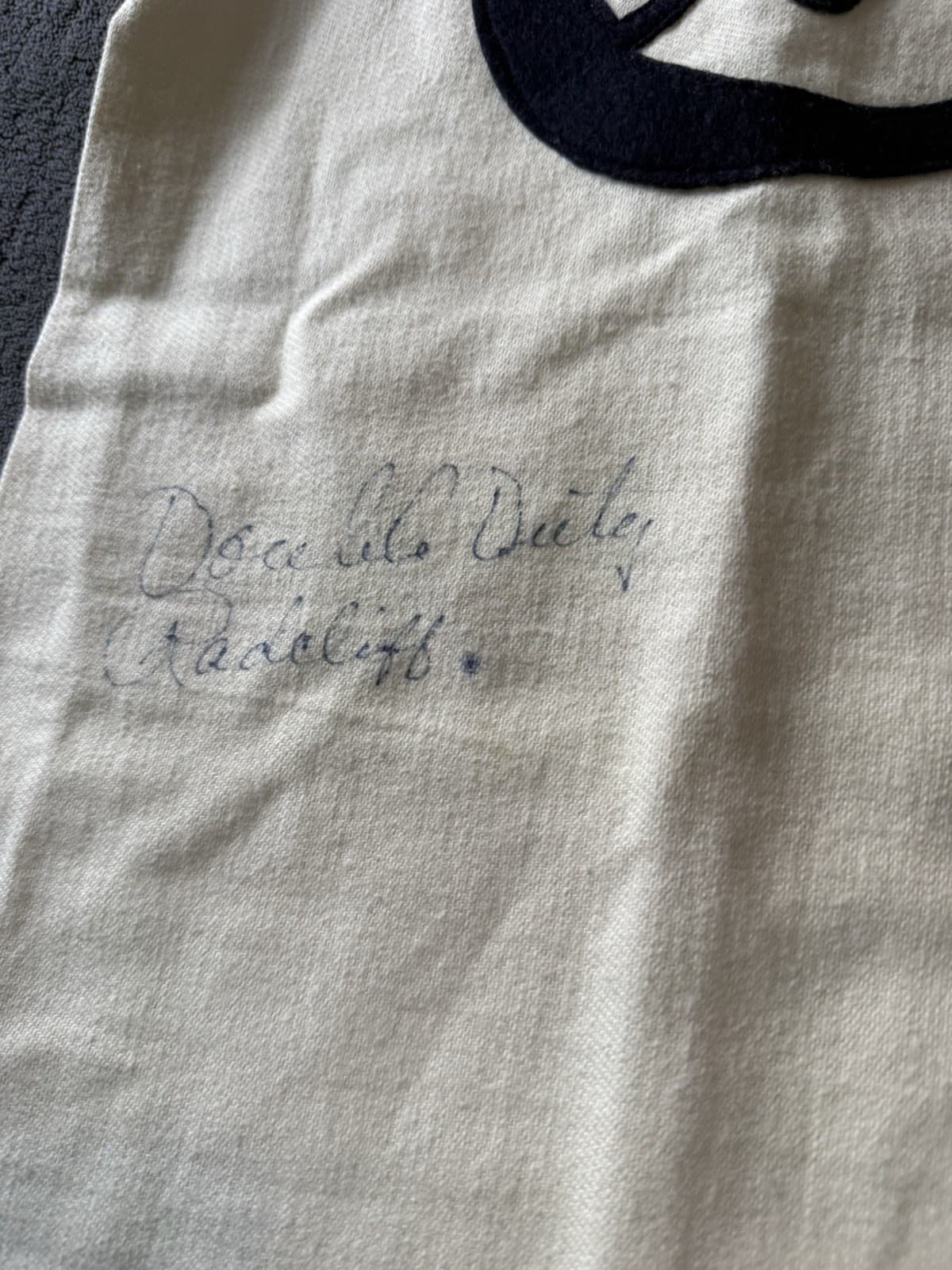 Ted Double Duty Radcliffe Signed Pittsburgh Crawfords Jersey Baseball JSA COA  - image 2