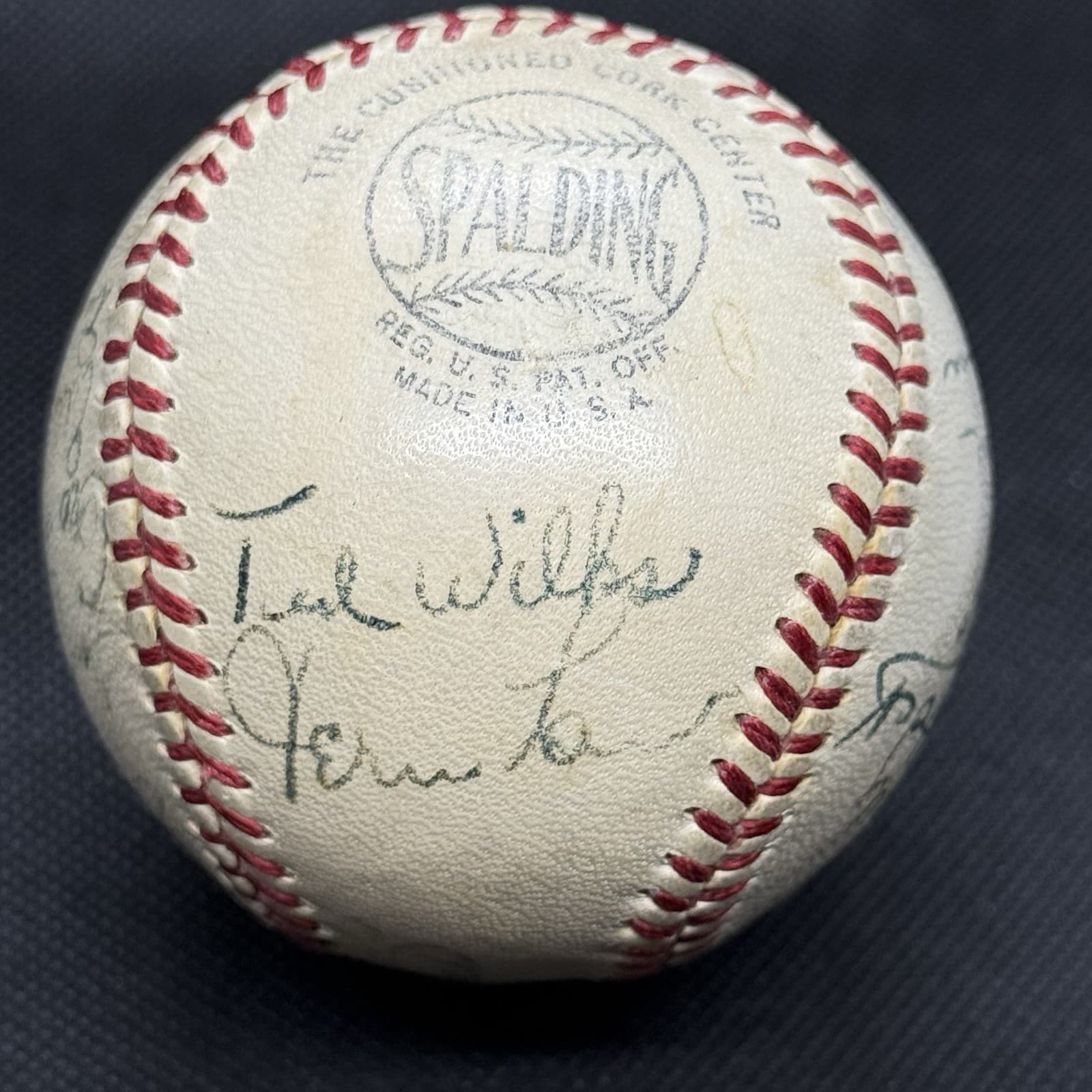 1951 Pittsburgh Pirates Team Signed Baseball Ralph Kiner Danny Murtaugh JSA LOA  - image 5