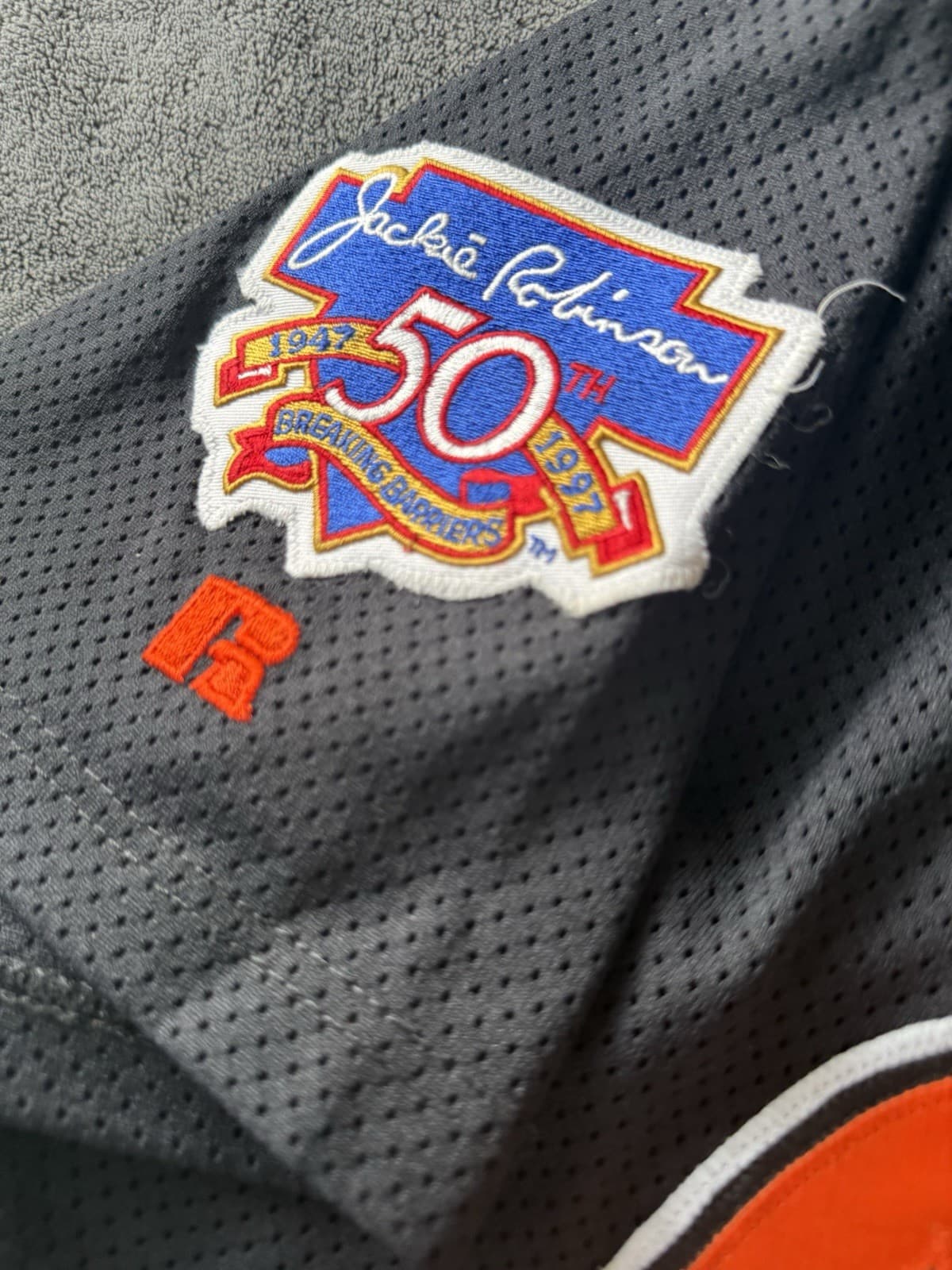 Scott Kamieniecki 1997 Baltimore Oriole Game Used Jersey 200th Patch Jackie - image 4