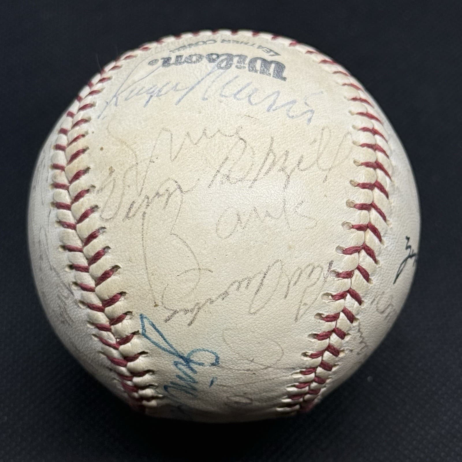 Roger Maris HOFers/Stars Signed Baseball JSA LOA 9x HOFers Banks HOF Yankees - image 2