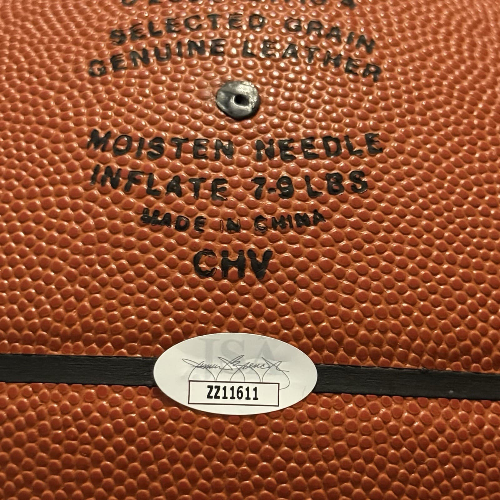 Red Auerbach Signed Basketball Spalding Official NBA HOF Boston Celtics JSA LOA - image 3