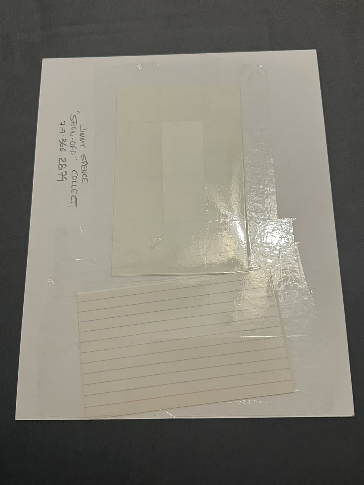 George Kelly Signed Index Card Matted w/ Perez Steele 8x10 Display JSA LOA HOF - image 2