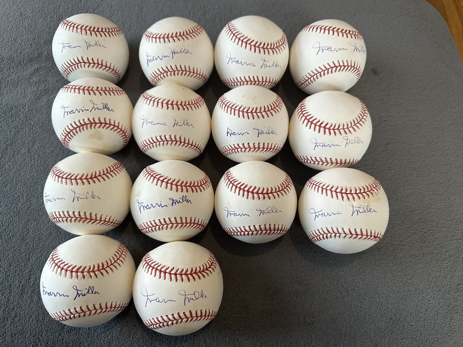 Marvin Miller Signed Baseball MLB Executive Hall of Fame MLBPA Exec Director - image 3