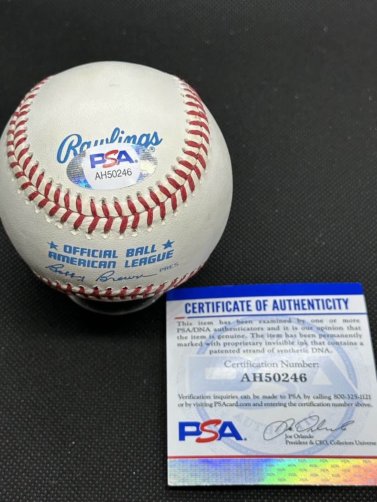 Bo Schembechler Go Tigers Signed Baseball JSA COA University of Michigan HOF - image 2