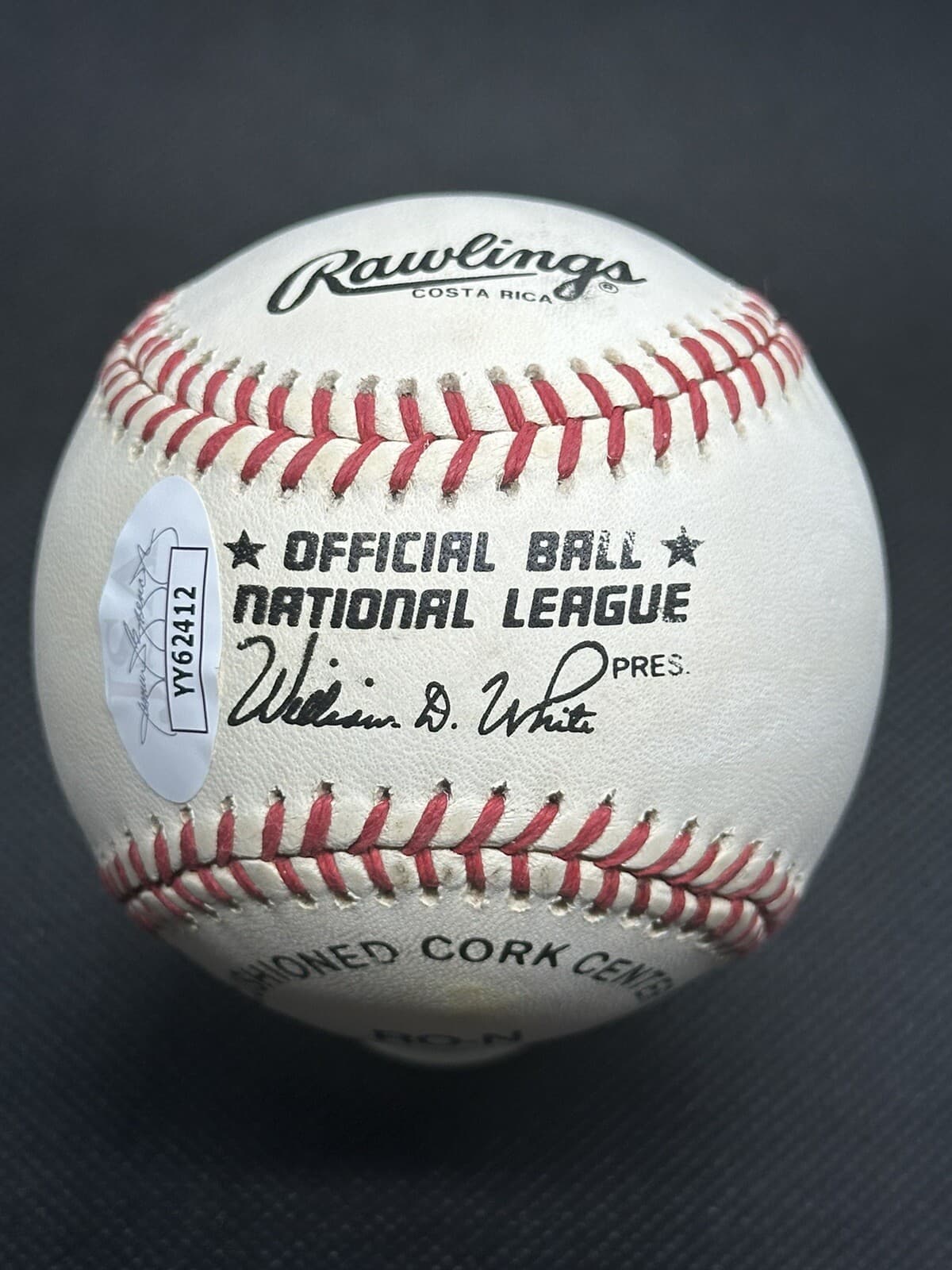 PEARL Willie Mays Signed Baseball San Francisco Giants New York Mets JSA COA - image 2