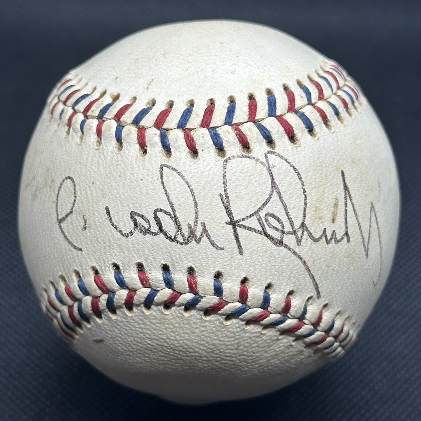 RARE 1970 National League Charles Feeney 5X Spalding Prototype Baseball - image 3