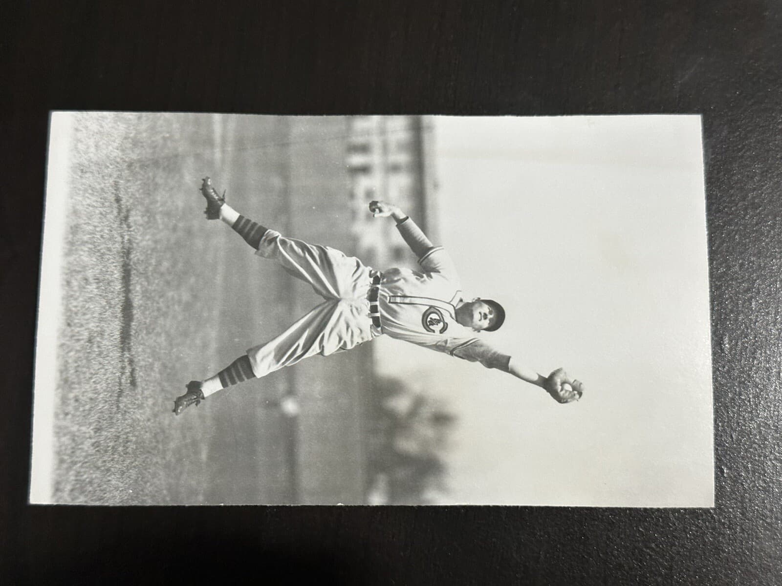 Frank Demaree Signed Index Card Cut Photo 3x5 1932 Chicago Cubs Giants Braves - image 2