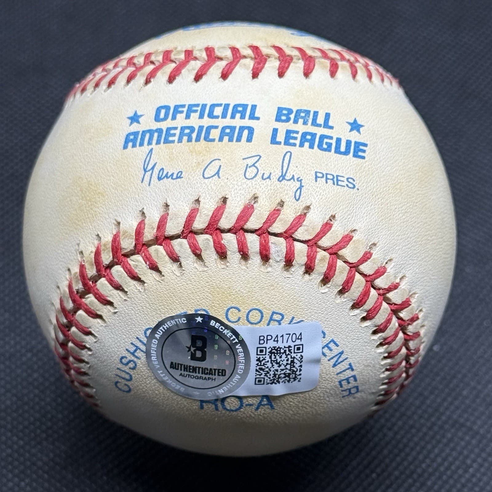 Al Lopez HOF 77 Signed Baseball Beckett COA BAS Cleveland Indians Dodgers - image 2