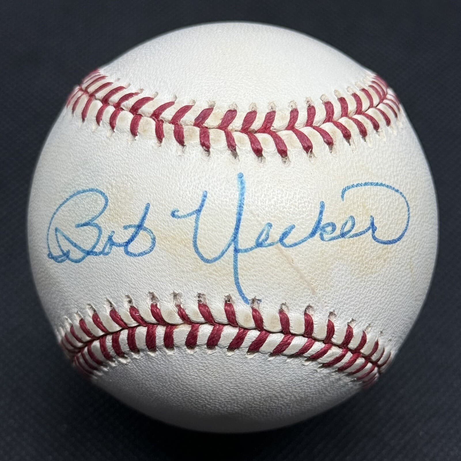Bob Uecker Signed Baseball JSA COA Milwaukee Brewers HOF 03 Broadcaster Frick