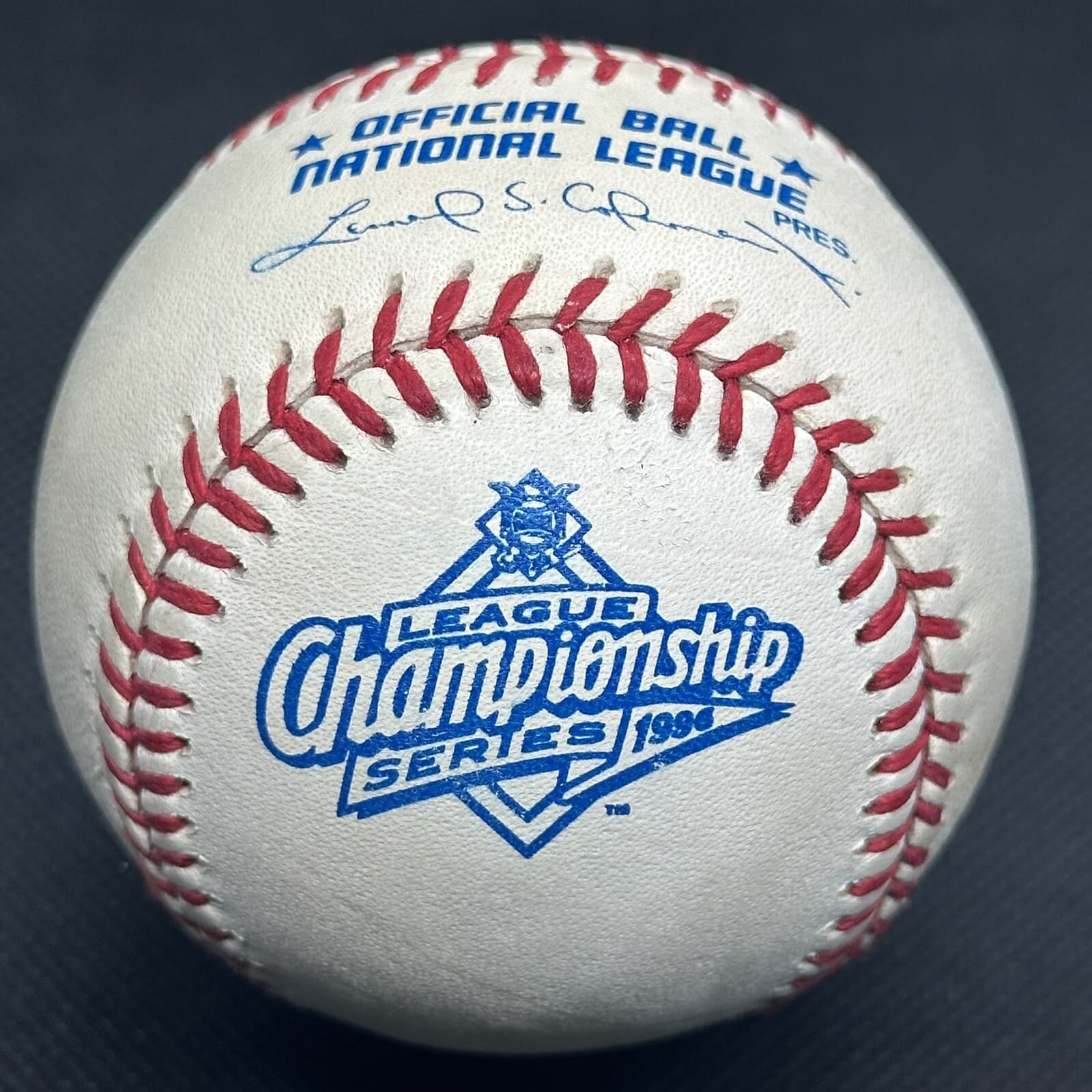 1996 NLCS Rawlings Official Logo Baseball National League Championship Series NL