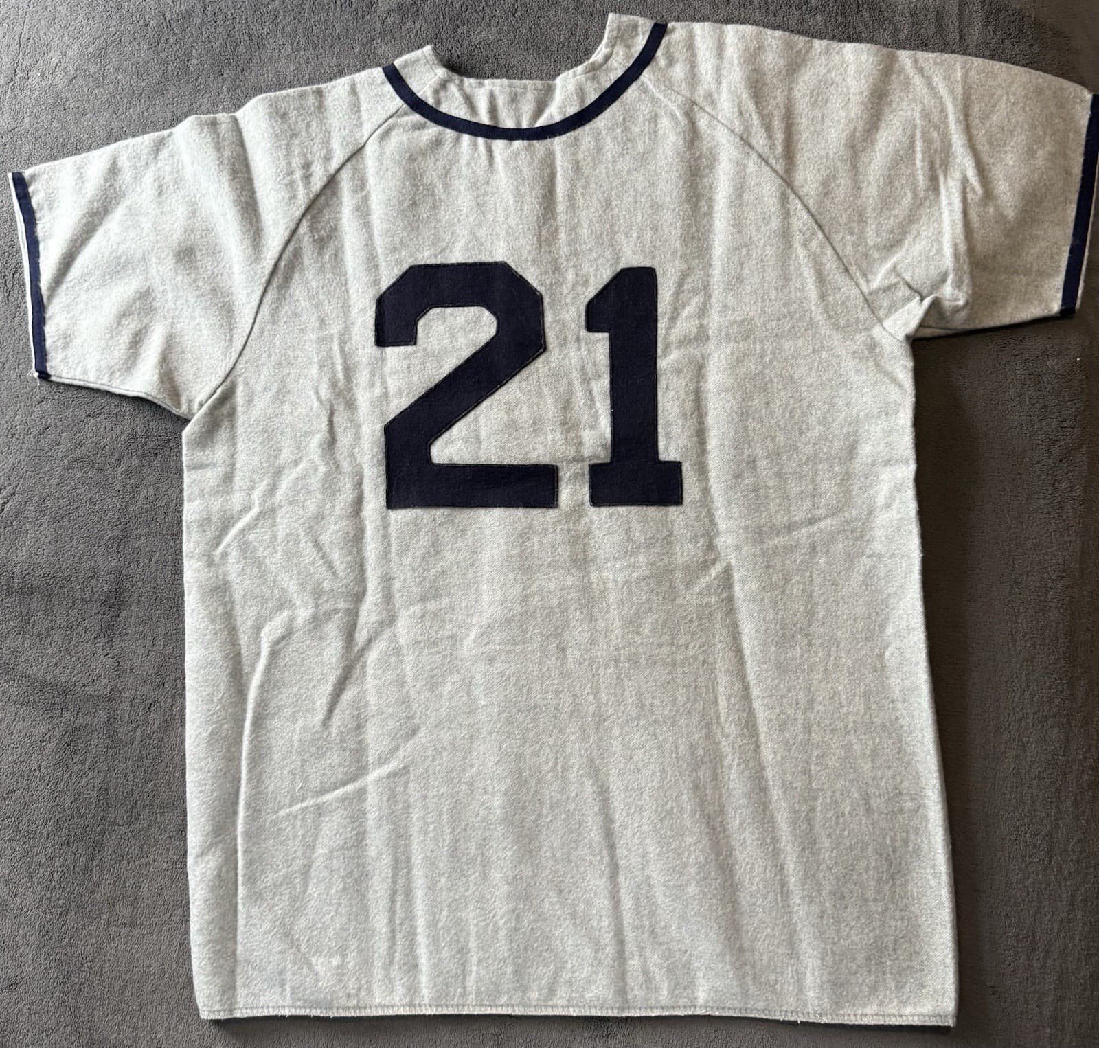 Joe Sewell Signed Vintage New York Yankees Jersey Baseball JSA COA HOF - image 4