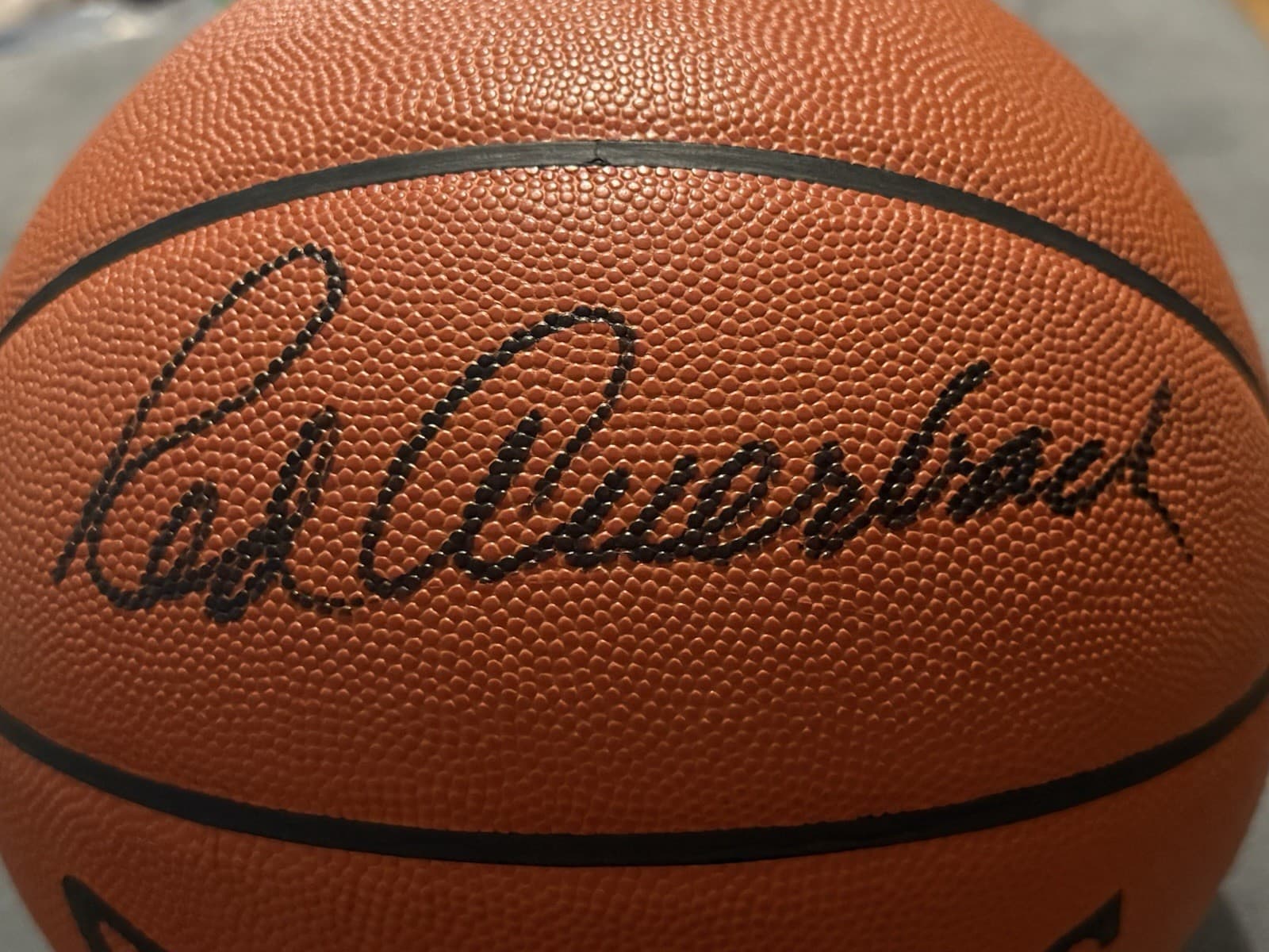 Red Auerbach Signed Basketball Spalding Official NBA HOF Boston Celtics JSA LOA - image 4