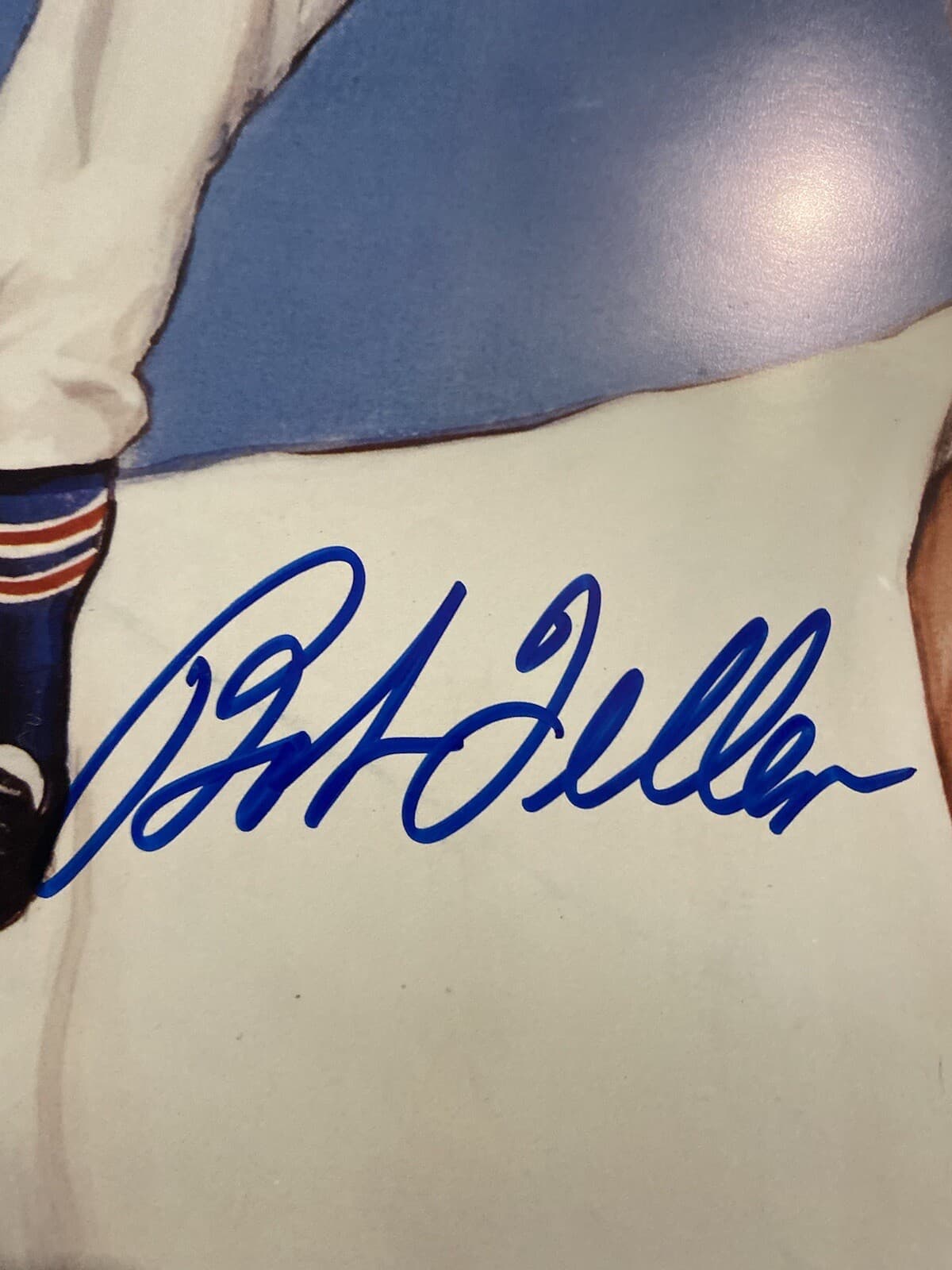 Bob Feller Signed 16x20 Photo Print Art Cleveland Indians Hall of Fame - image 2