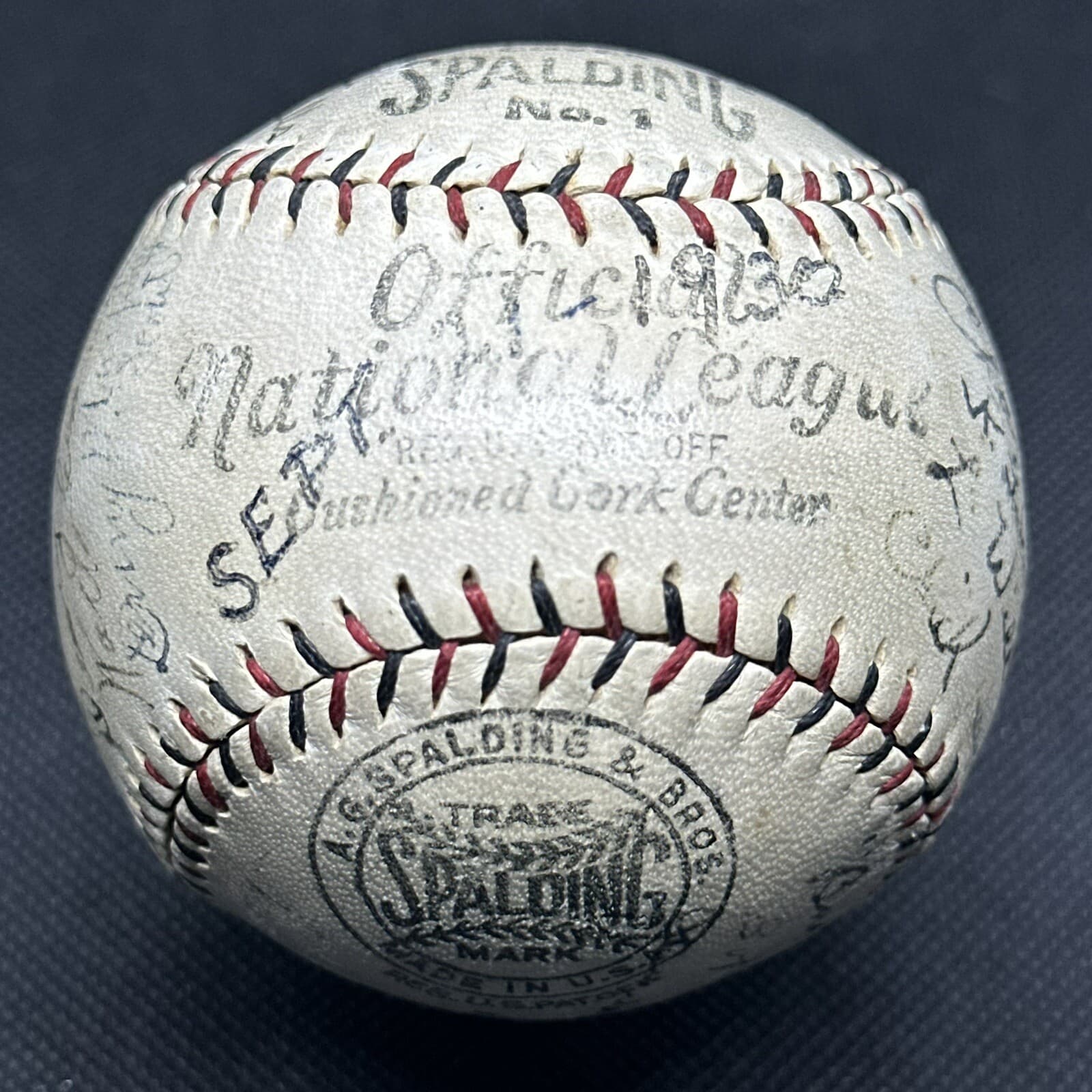 1930 Babe Ruth Signed Baseball JSA LOA Buffalo Bisons New York Yankees ONL HOF - image 3