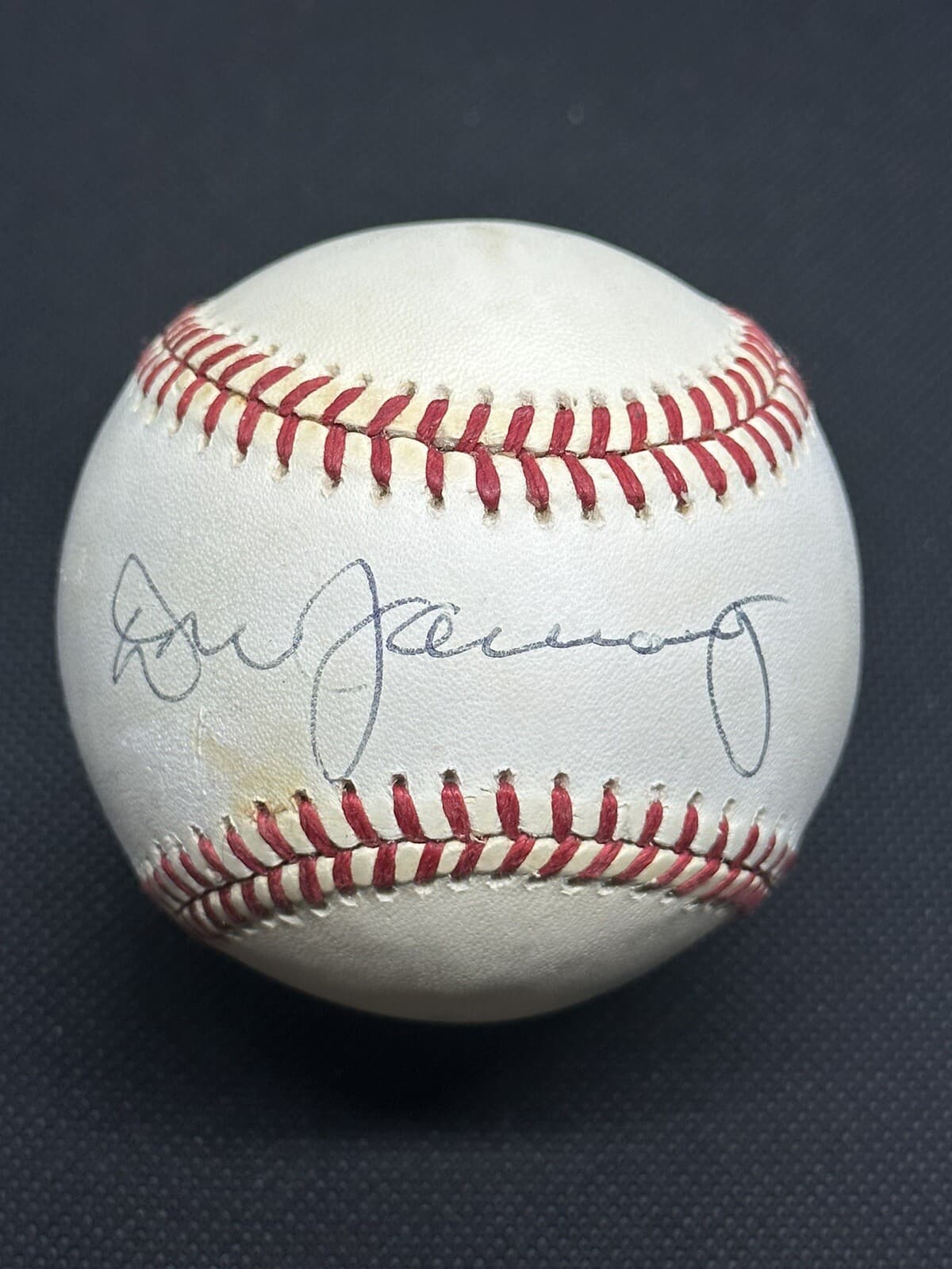 Don January Signed Baseball PGA Tour Golfer Golf Winner JSA LOA PGA Champ