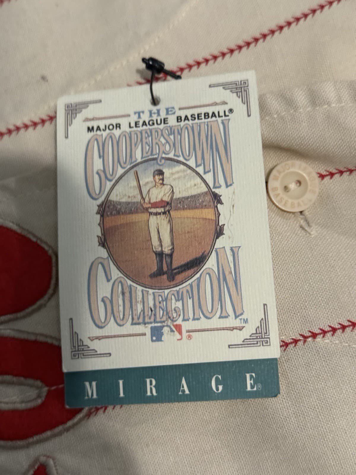 Richie Ashburn HOF 95 Signed Authentic Philadelphia Phillies Cooperstown Jersey - image 3