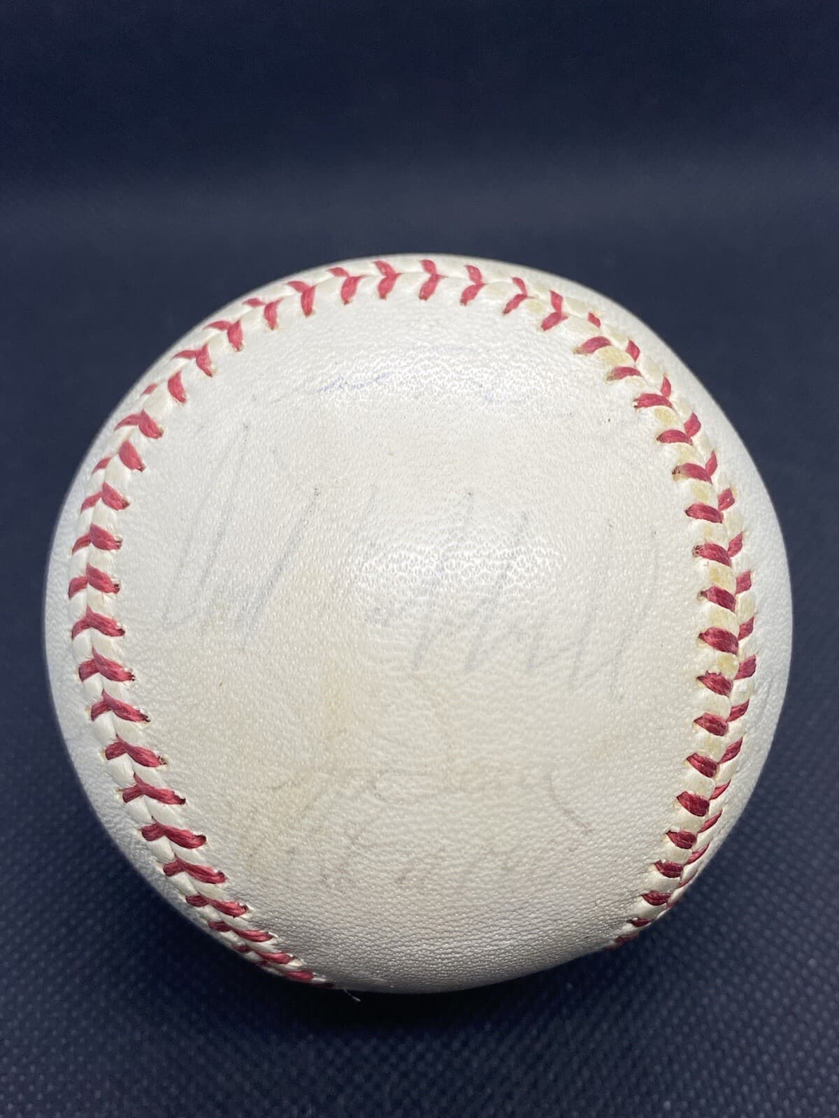 1933 NL All Star Team Reunion Signed Baseball Dizzy Dean Waner Bros Carey HOF