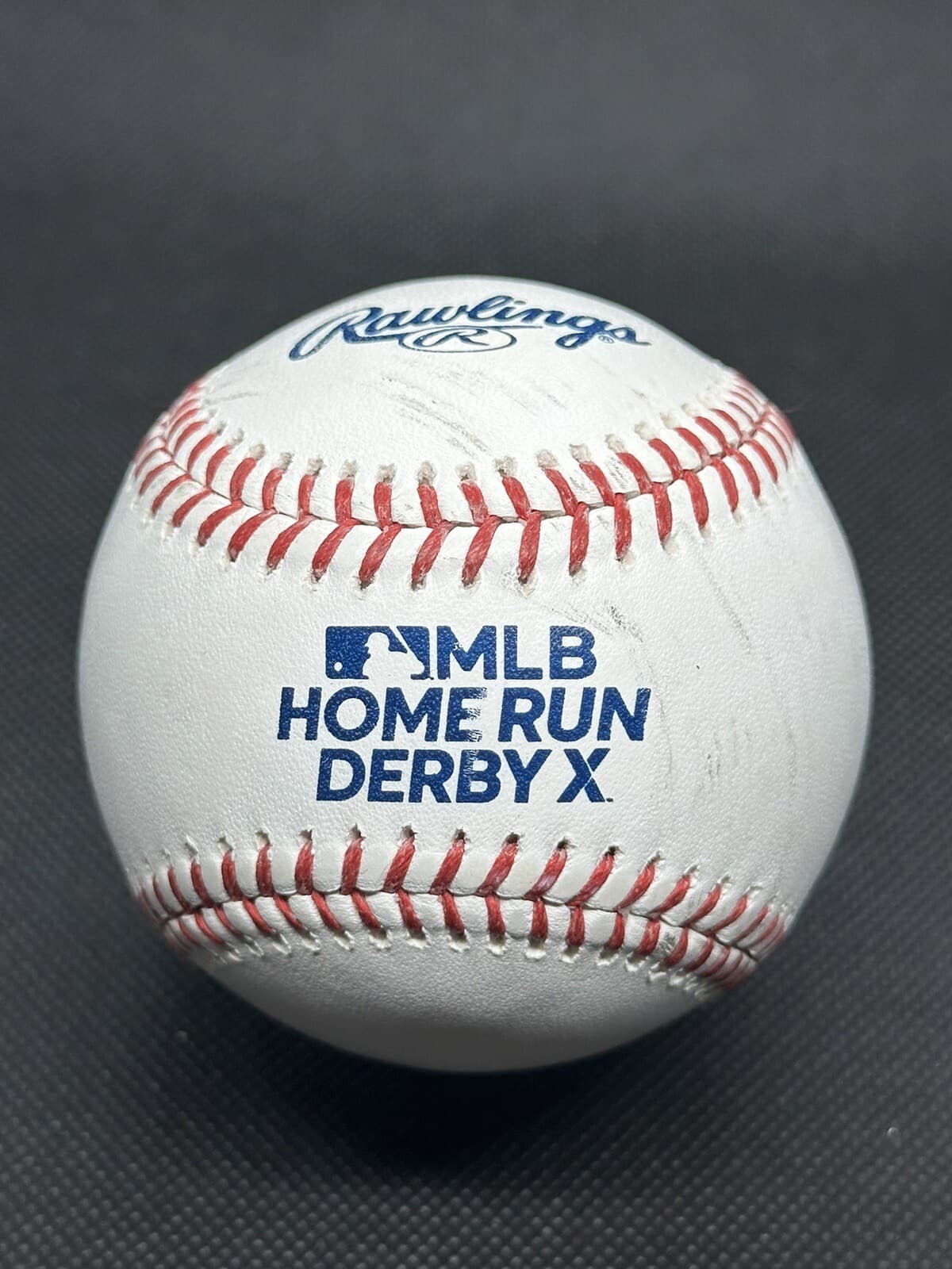 Game Used Home Run Derby X Home Run Baseball Rawlings Logo Commemorative RARE!