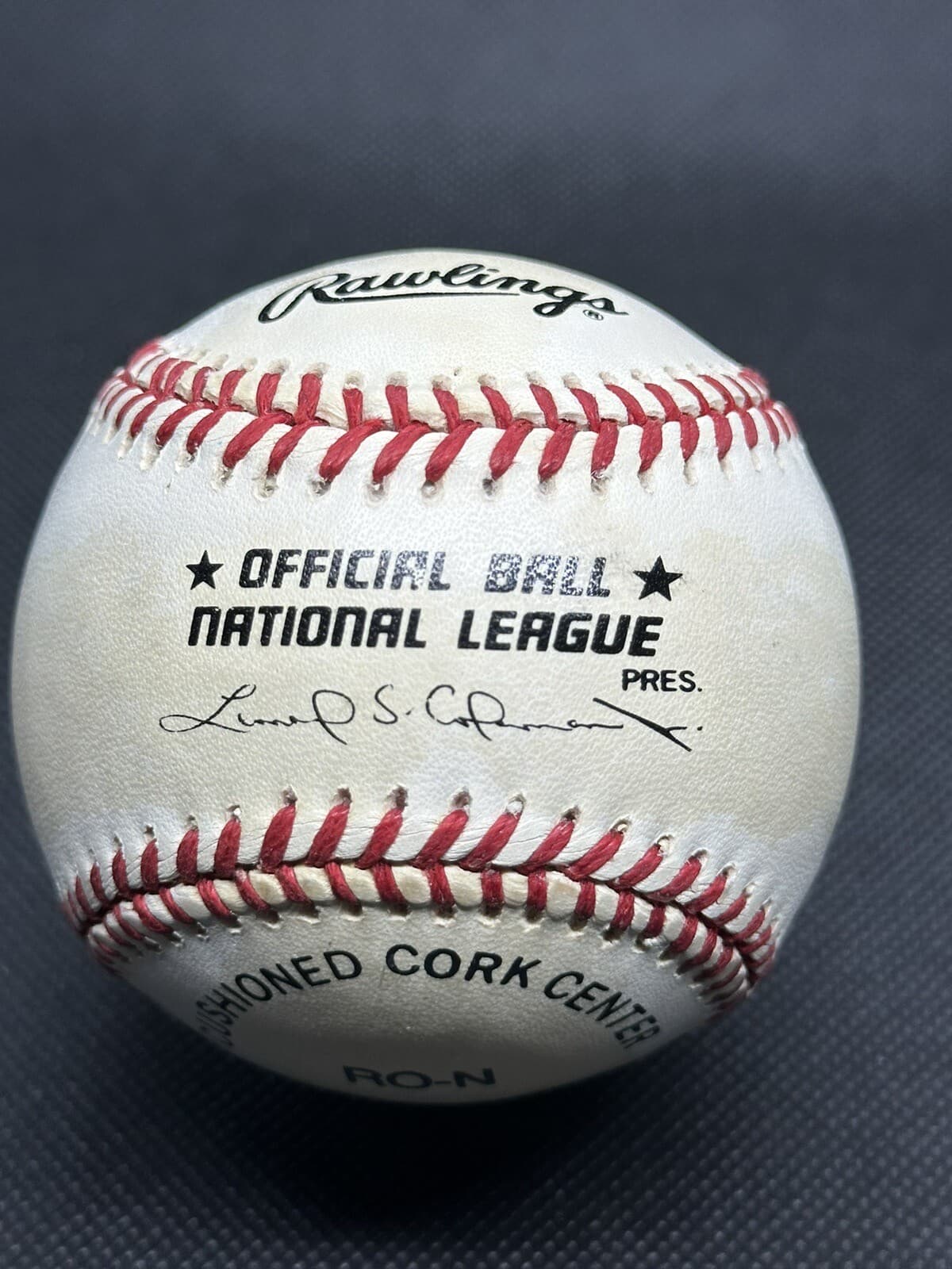 Oprah Winfrey Celebrity Signed Baseball Talk Show RARE! TV Host JSA LOA - image 2