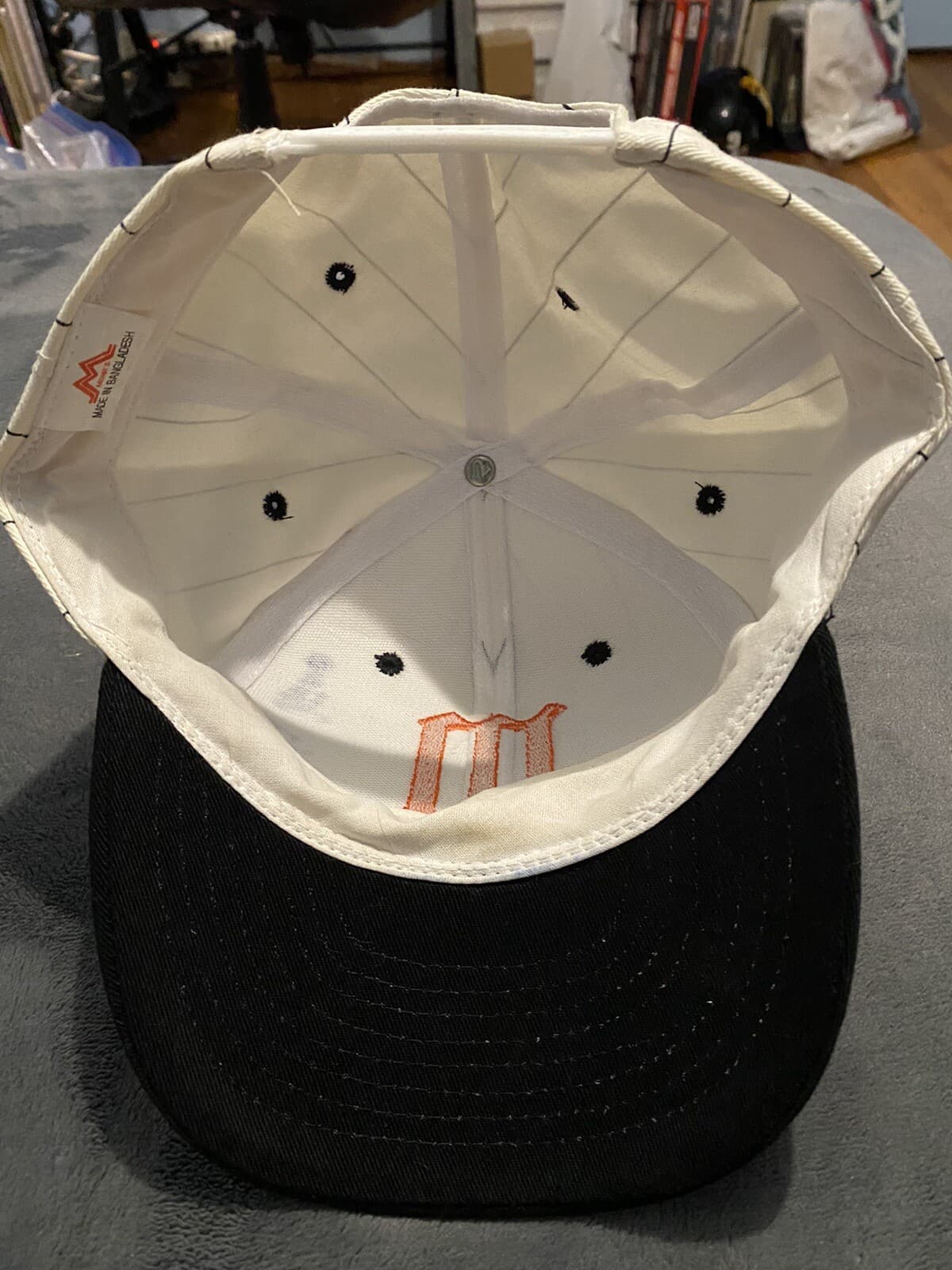 Minnie Minoso Signed Marianao Tigers Hat White Sox HOF Vintage Orestes Full Name - image 3