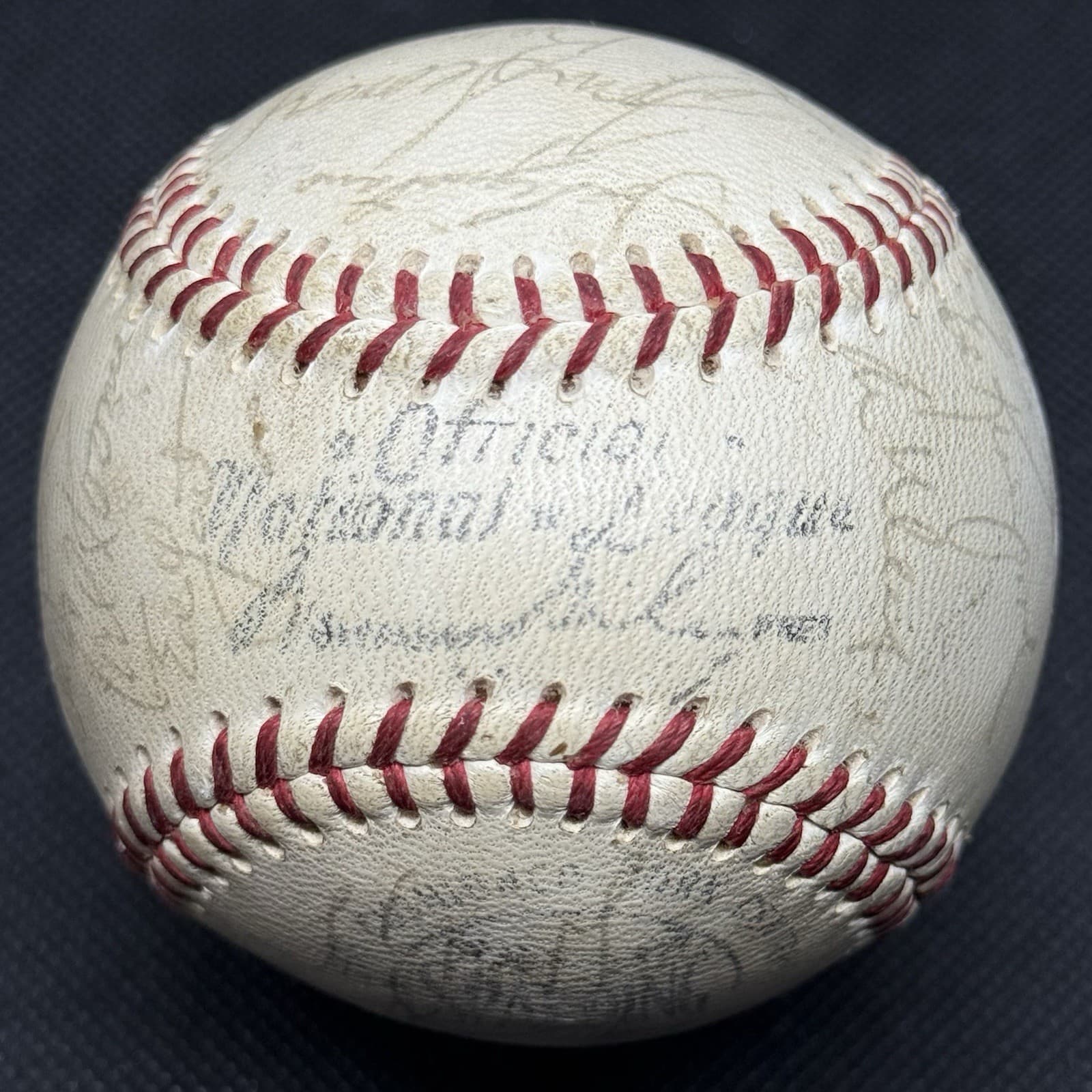 1969 New York Mets Team Signed Baseball World Champs 23 Autos! Tom Seaver HOF - image 5
