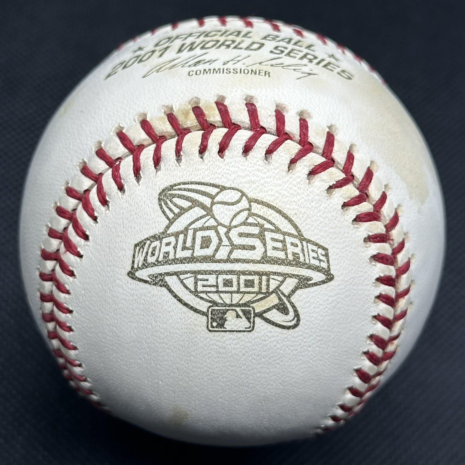 2001 World Series Rawlings Official Logo Baseball Commemorative ALTERNATE Dbacks