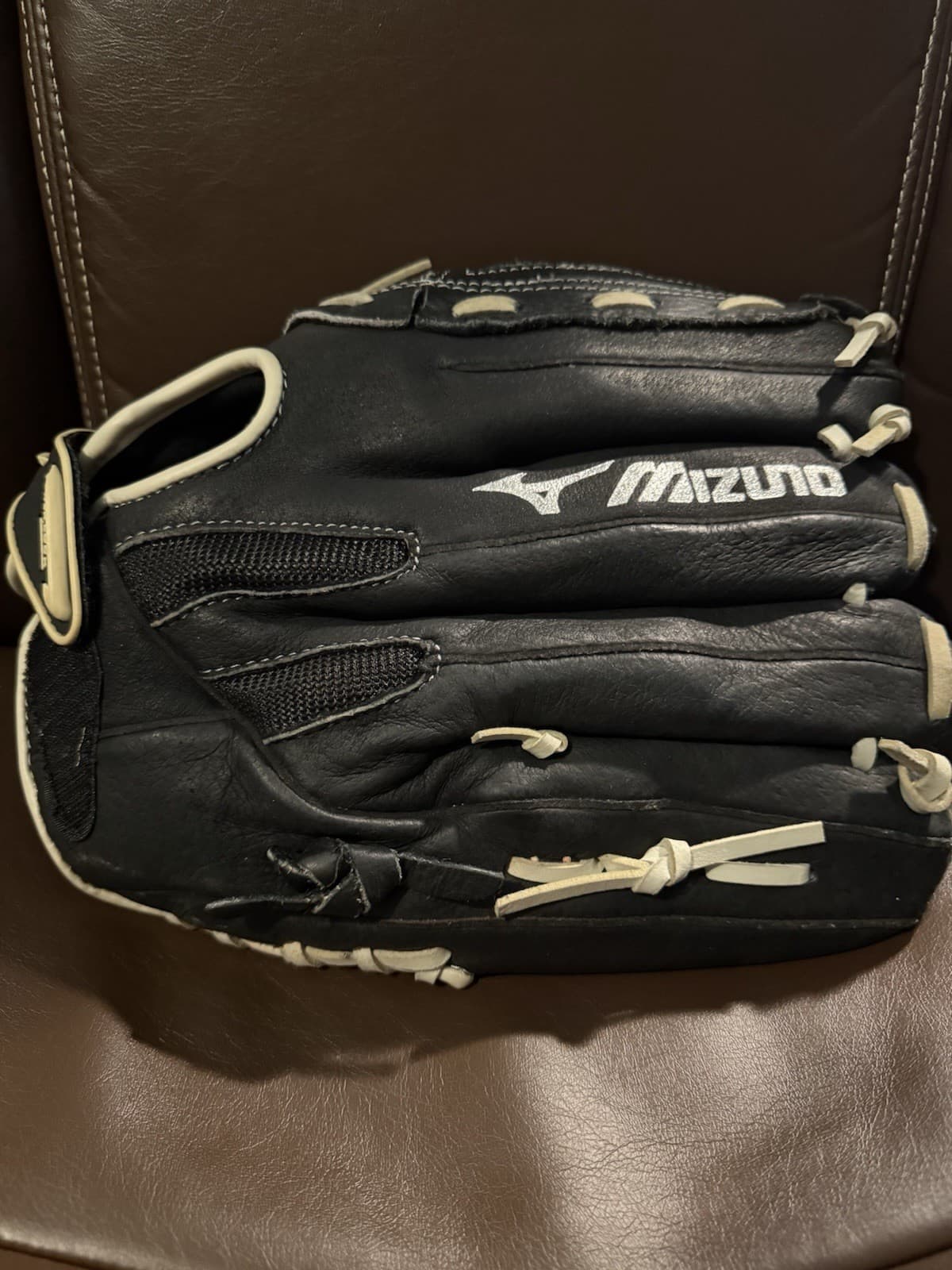Tim Tebow Signed Fielding Glove Mizuno Professional Model Issued Tebow COA! Mets - image 4