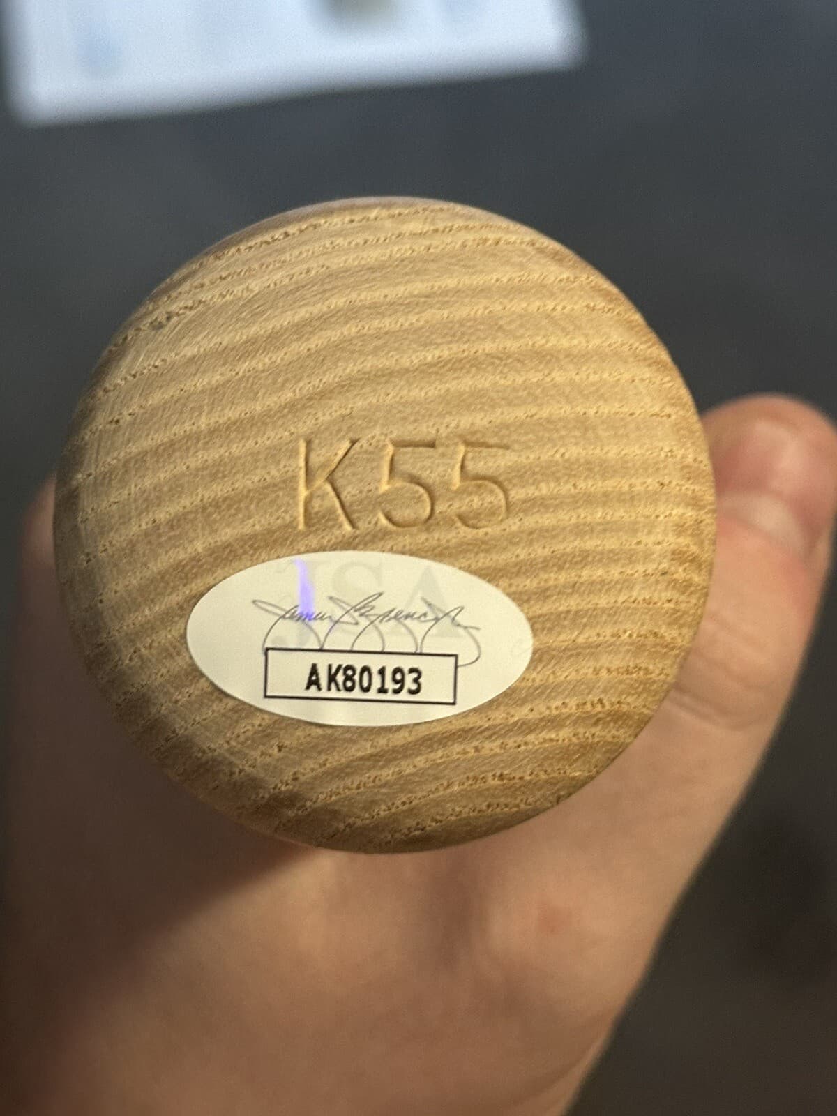 William Jennings Herman HOF 1975 Billy Full Name Signed Bat Full Sized JSA COA - image 4