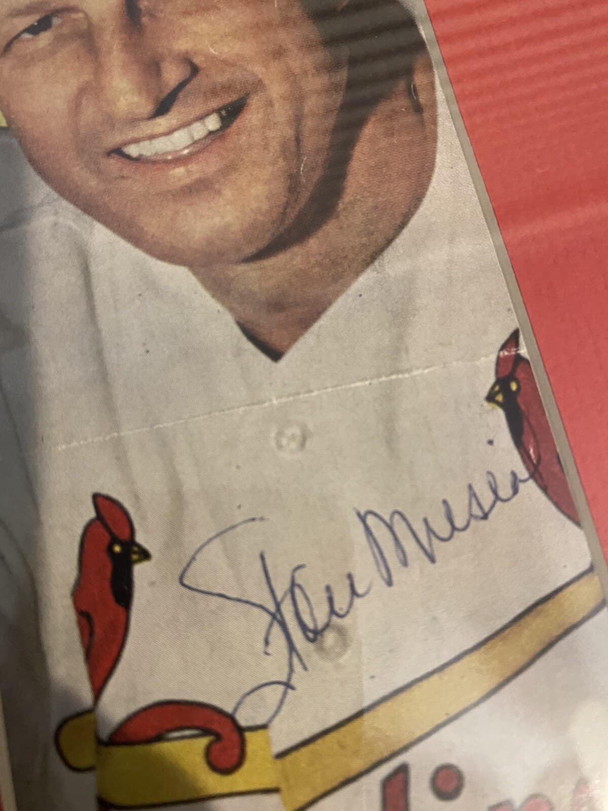 Three Stan Musial Signed Photos Framed Matted Display St Louis Cardinals 18x18 - image 3